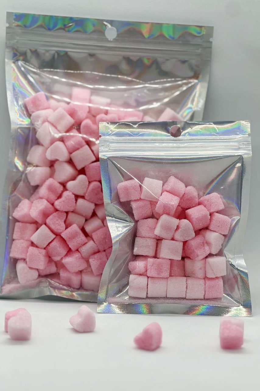 Bits & Bows Sugar Bits Horse Treats - Pink Hearts - 2nd Round Equestrian