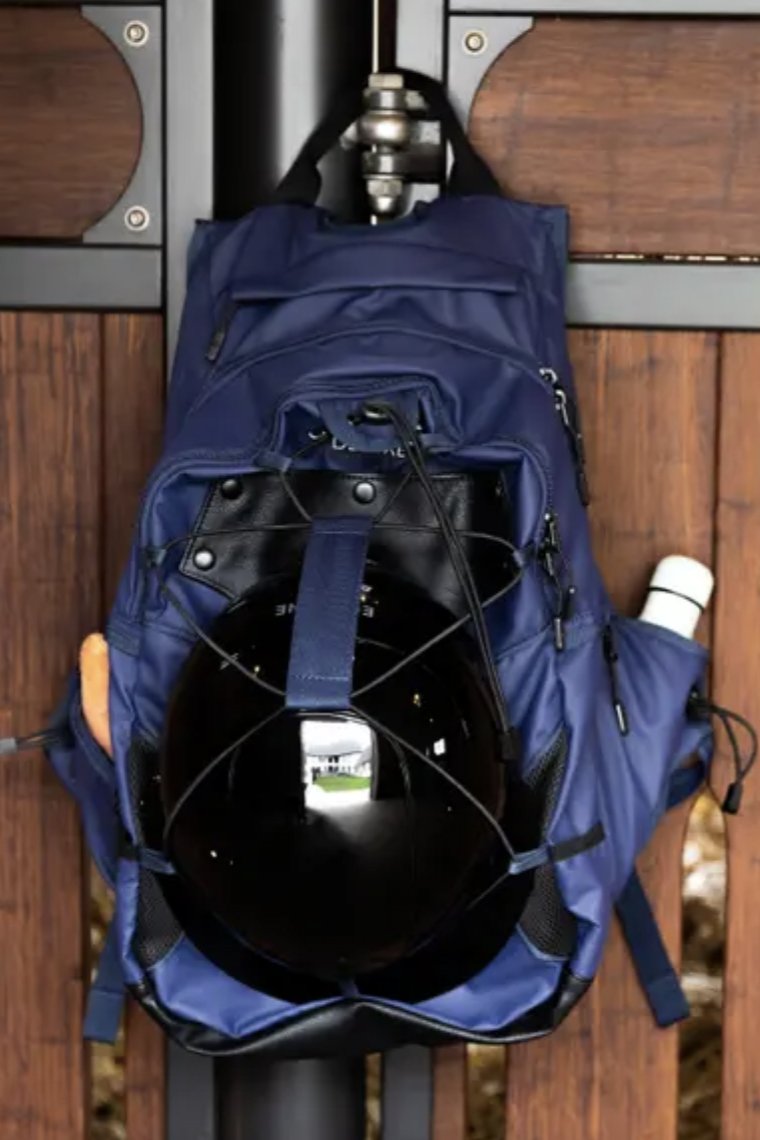 Kentucky Horsewear Grooming Backpack In Navy - 2nd Round Equestrian