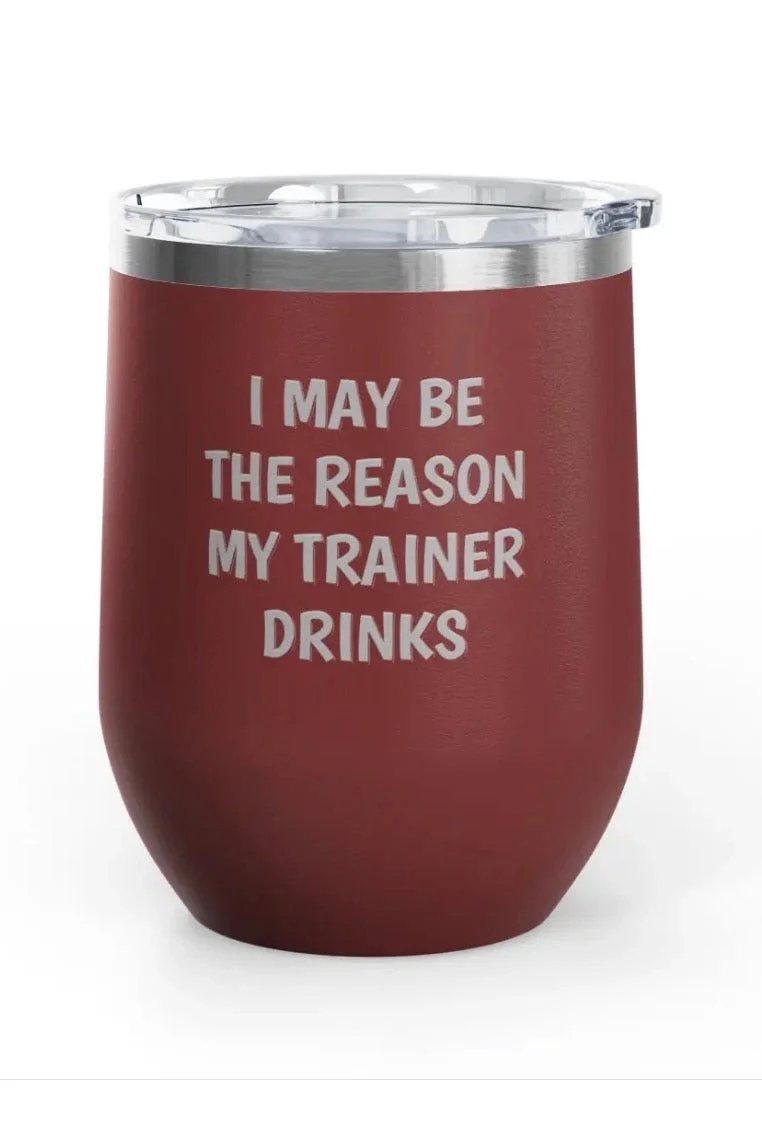 Un.sus.tain.a.ble Apparel Trainer Drinks Insulated Cup In Red