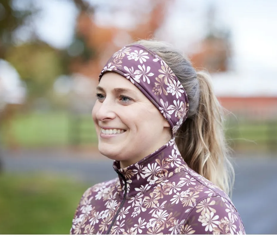 Kerrits Women's On Course Fleece Headband - Vineyard Autumn Bouquet
