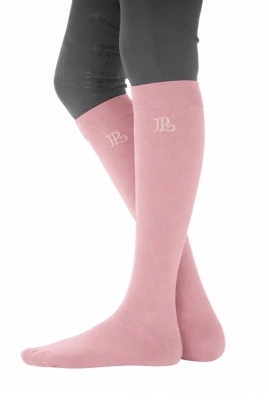 Penelope Buffy Tall Socks In Old Pink