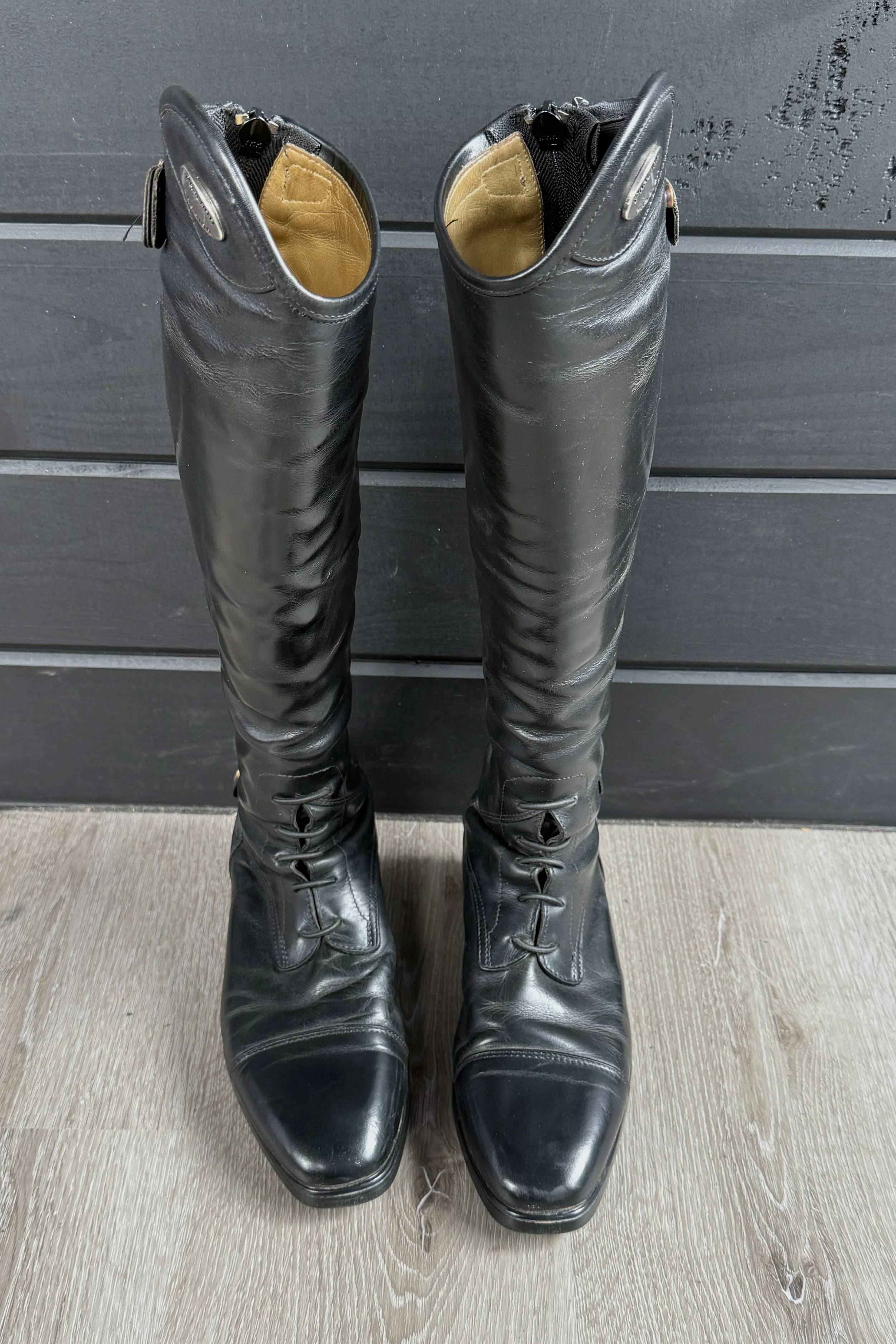 Parlanti Maimi Field Boot In Black - 37 (US 6-6.5) S+ (Small Calf/Tall Height)