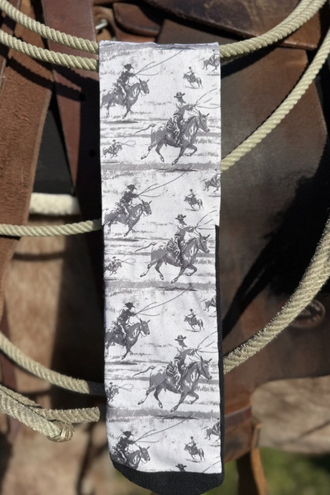 RED BARN SOCKS - Rustler's Run