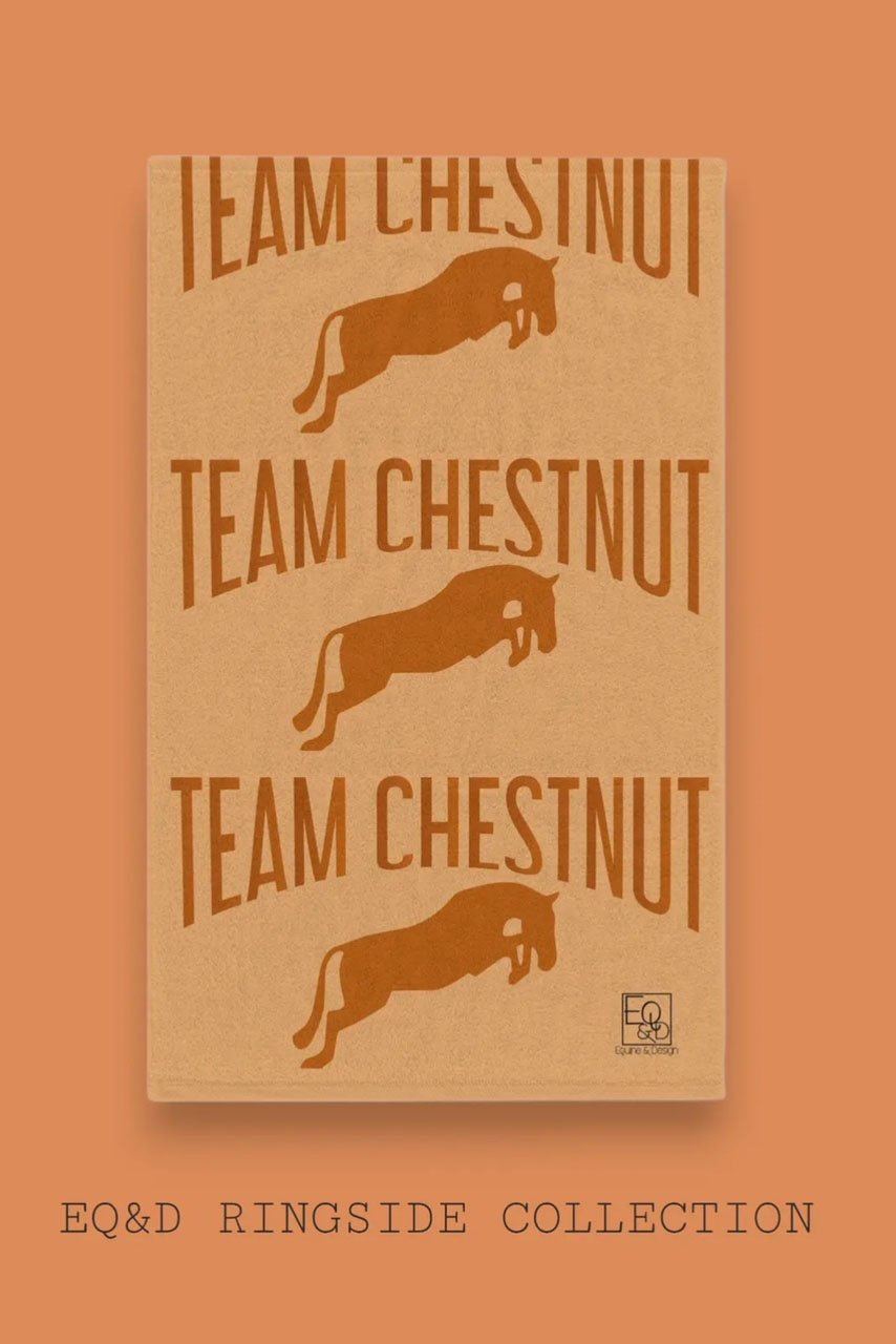 Equine & Design Team Chestnut Ringside Towel - 2nd Round Equestrian