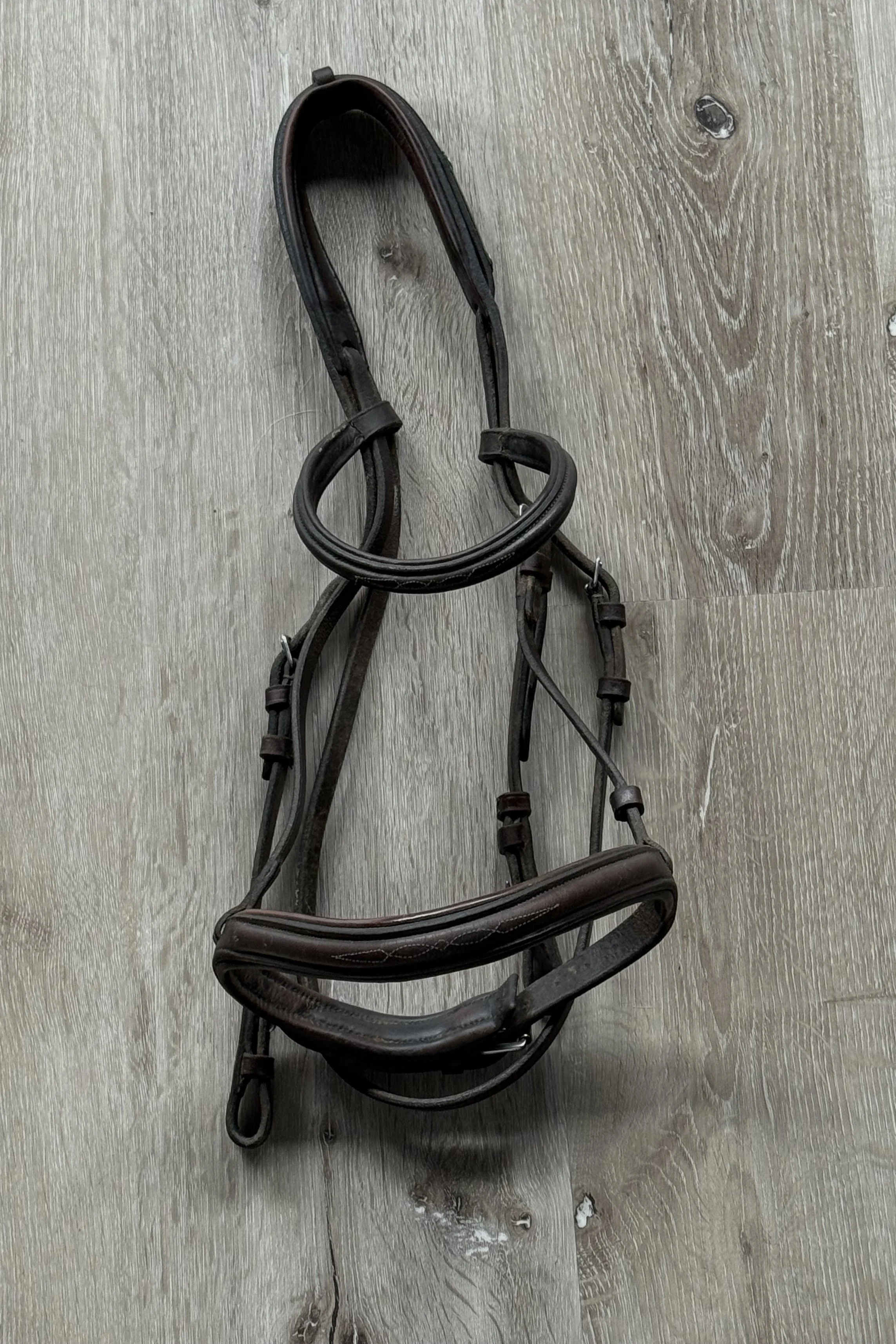 Smartpak Harwich Hunter Bridle With Reins In Brown - Full