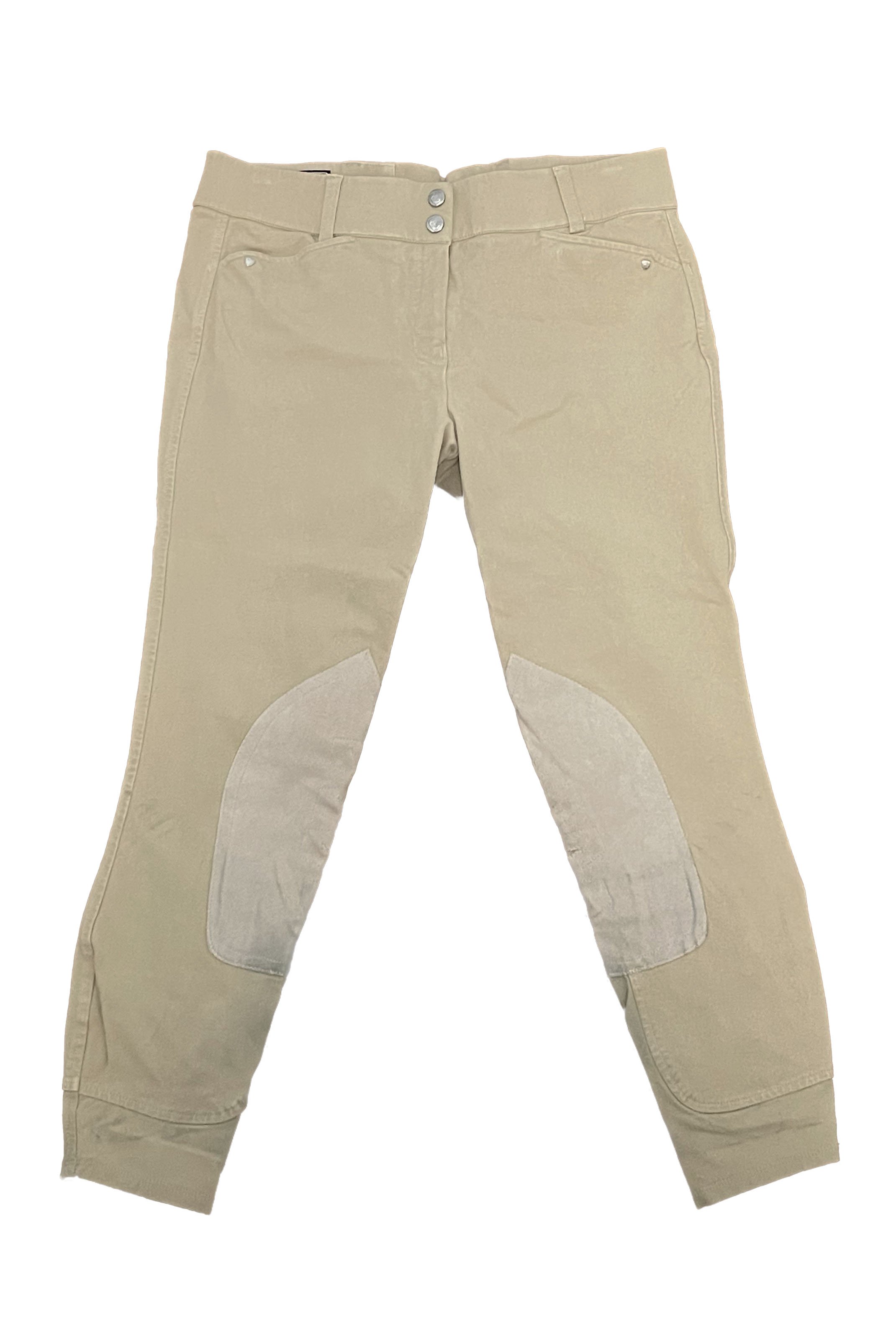 Ariat Heritage Knee Patch Breech In Tan - 30R - 2nd Round Equestrian
