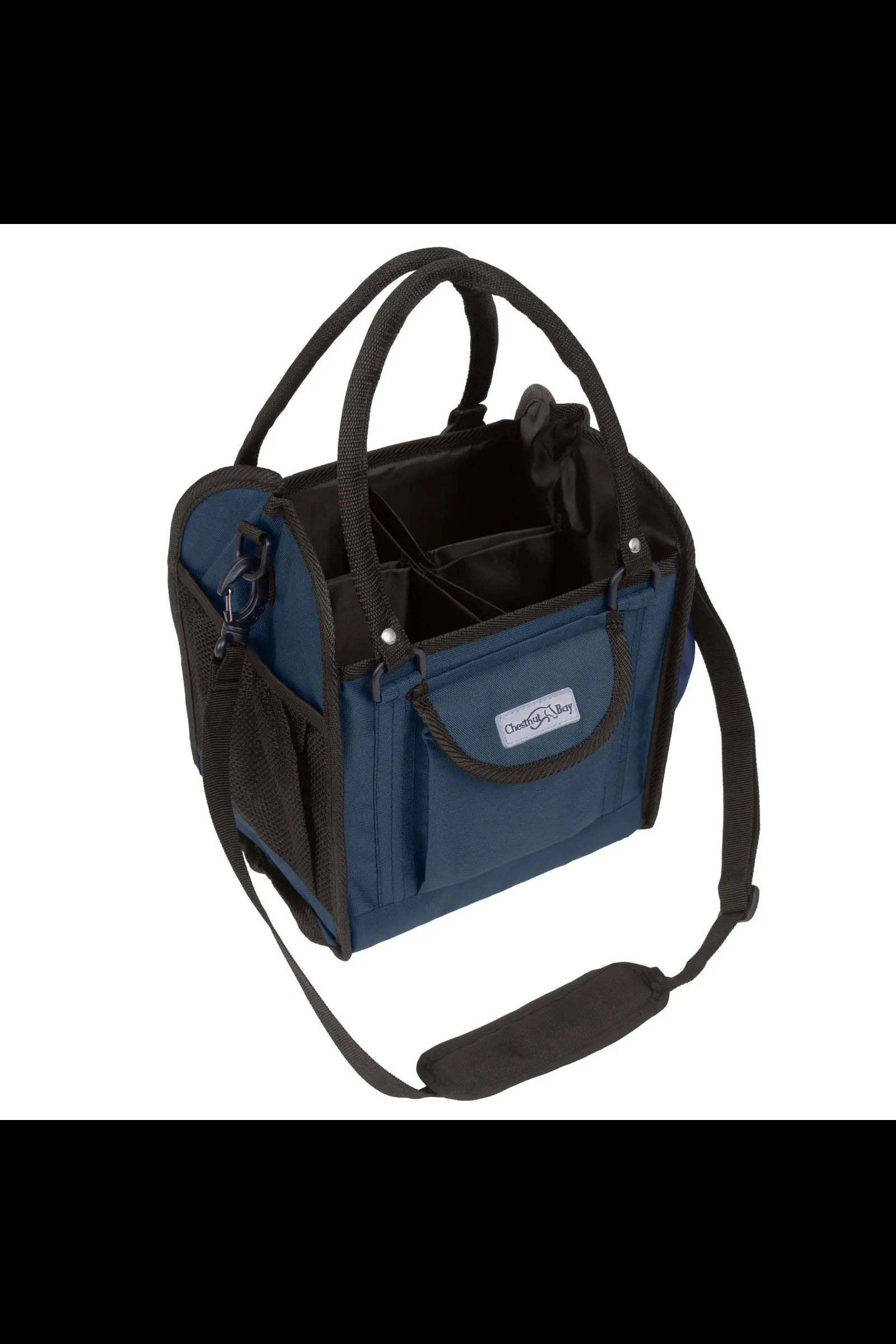 Chestnut Bay Small Collapsible Grooming Tote In Navy