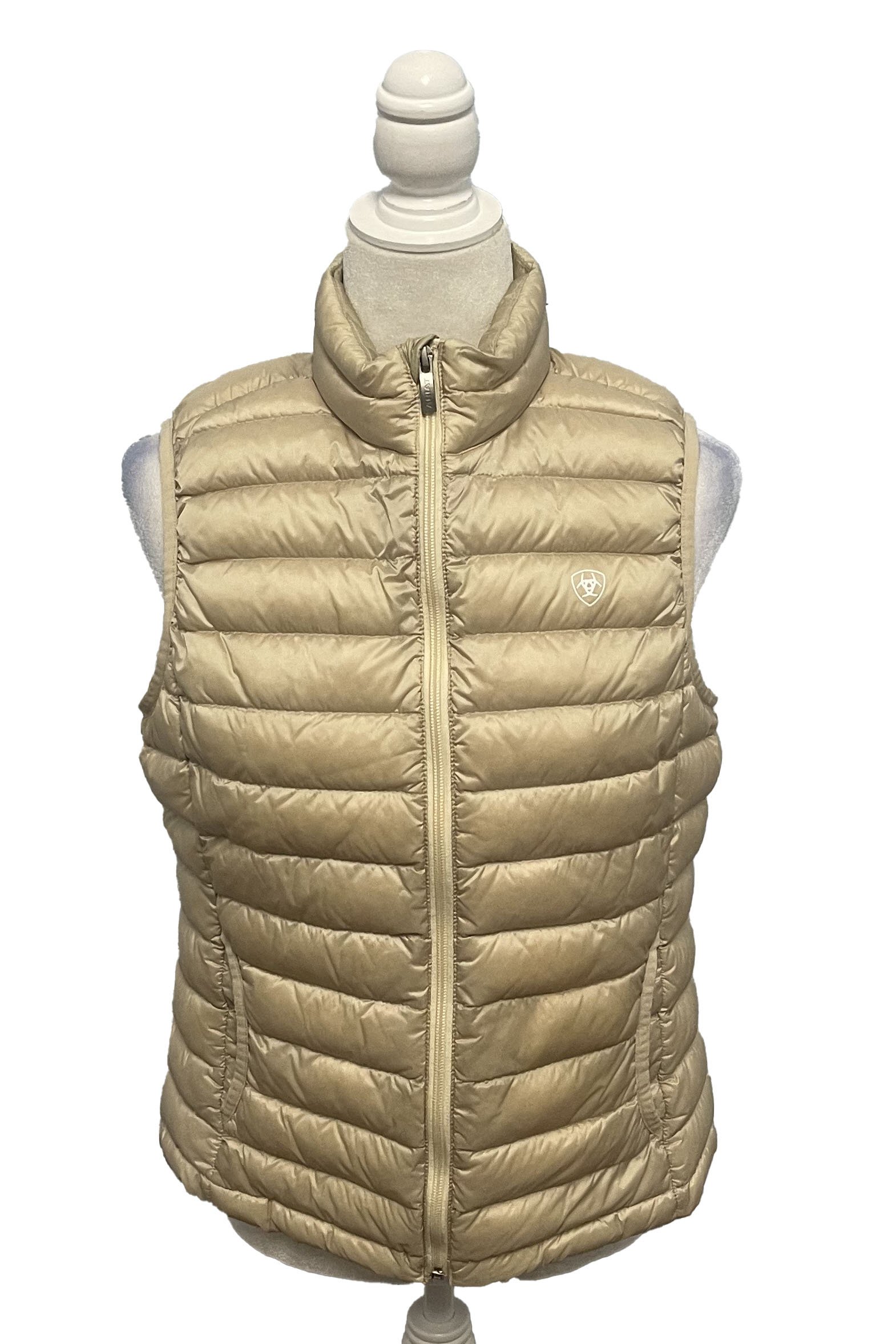 Ariat Ideal Down Vest in Champagne - Medium