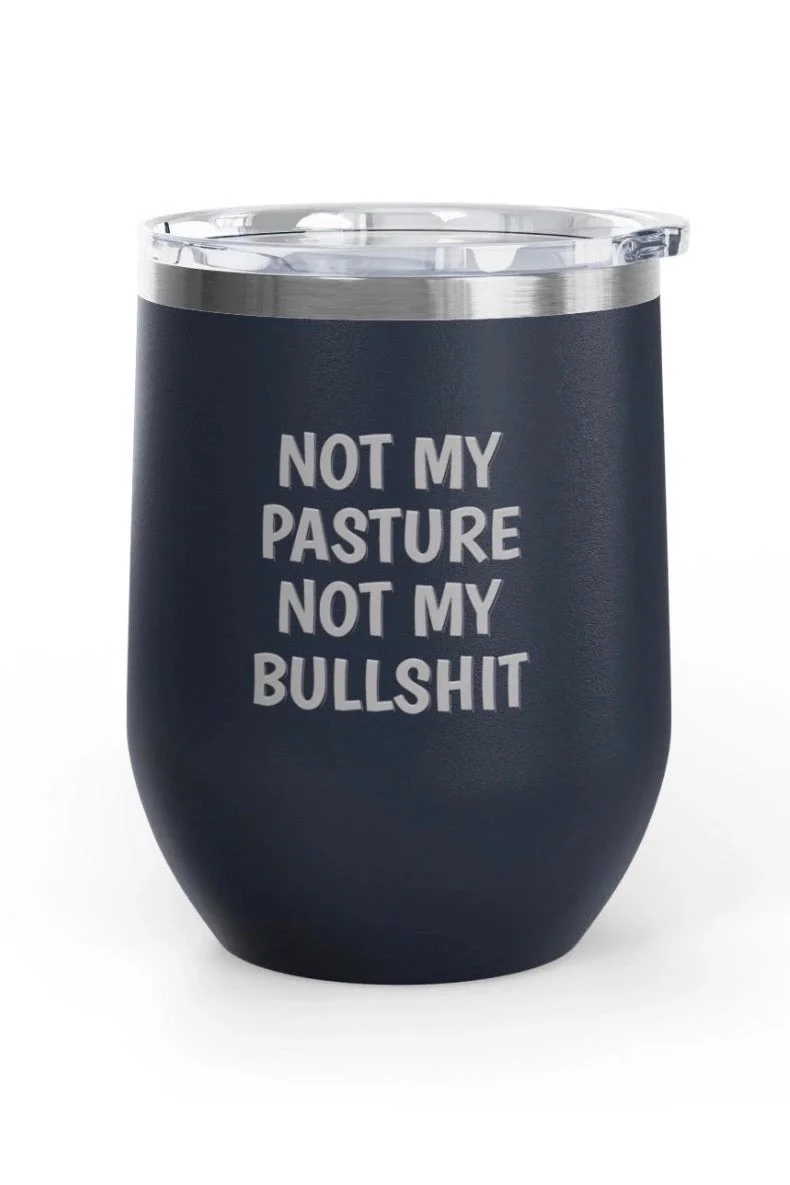Un.sus.tain.a.ble Apparel Not My Pasture Insulated Cup In Navy