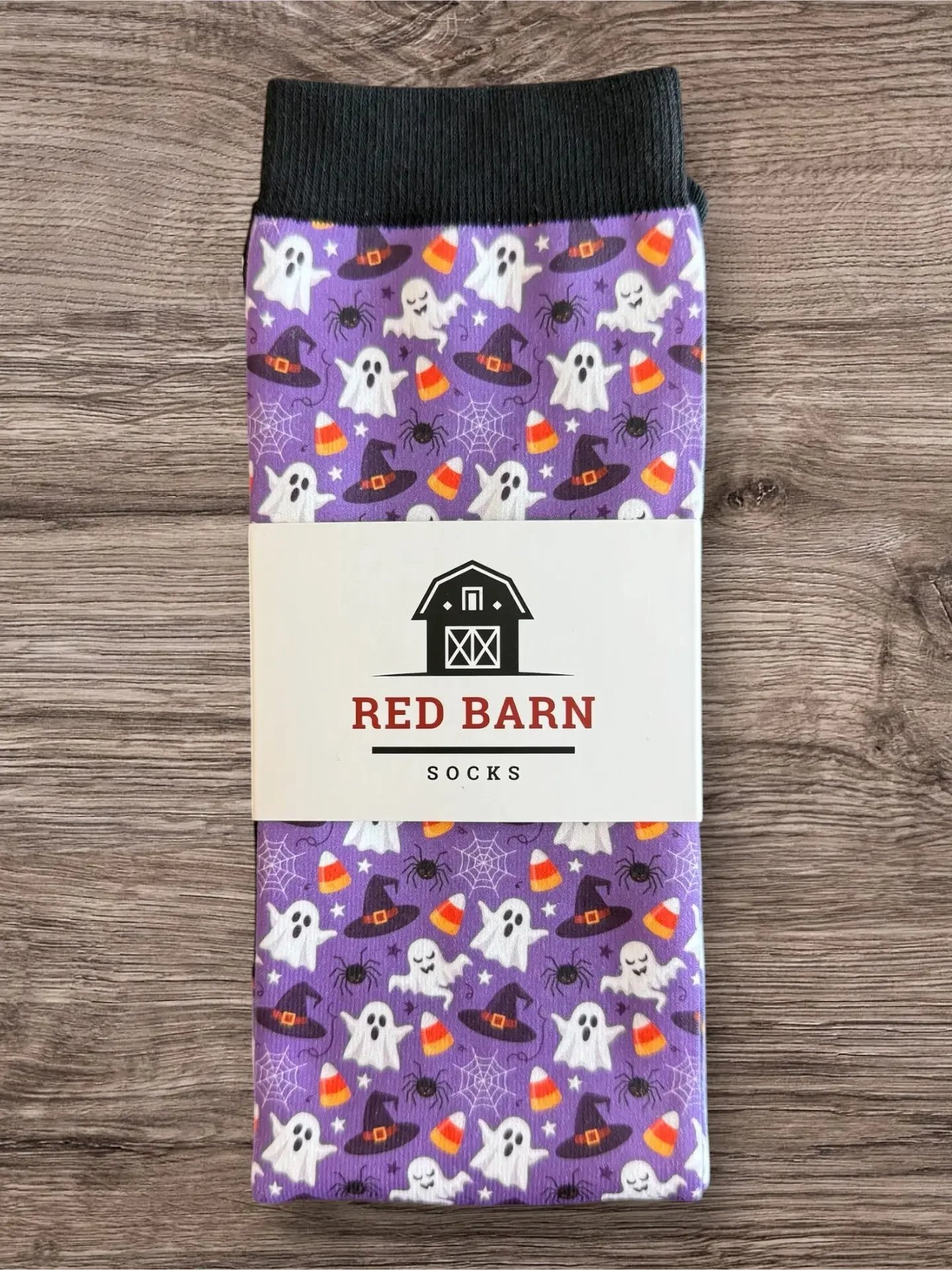 RED BARN SOCKS - Boo Crew Petite/Youth Tall Boot Socks