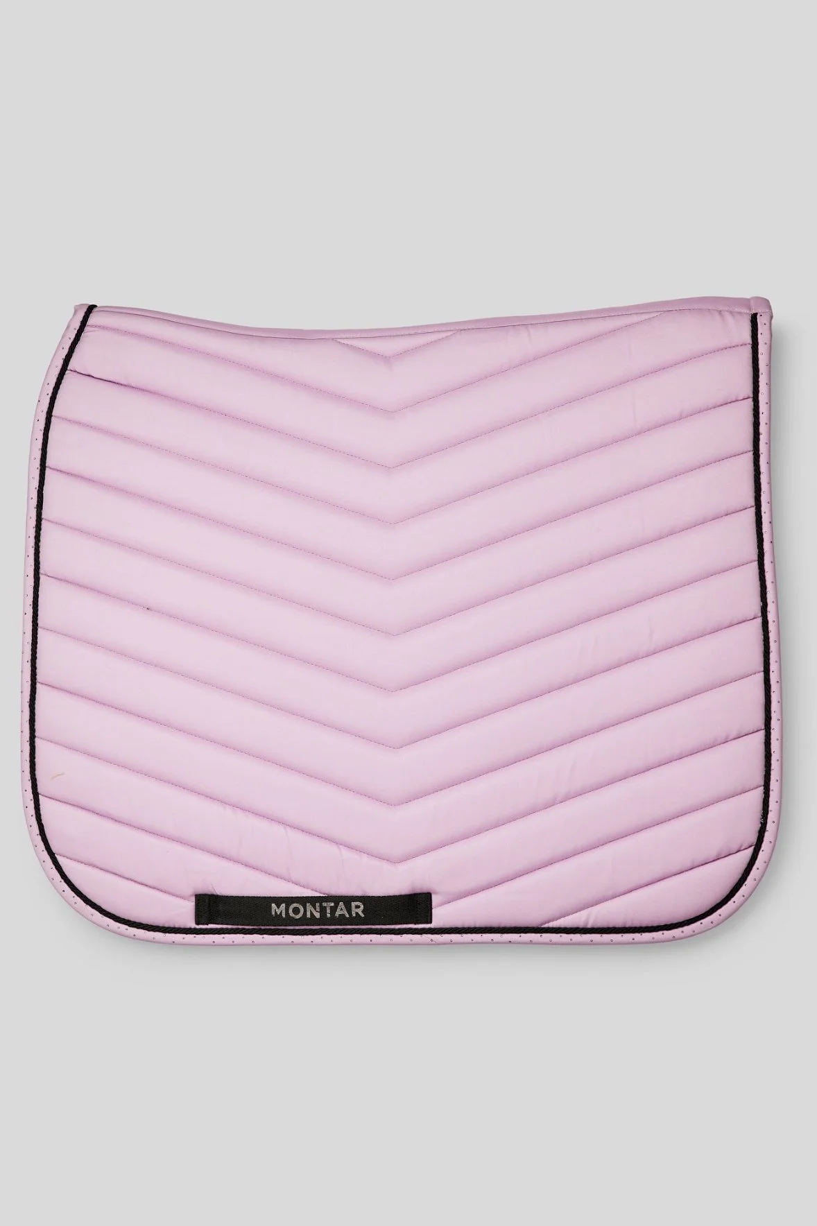 Montar Fair Dressage Saddlepad In Candy Pink W/Gunmetal Crystals