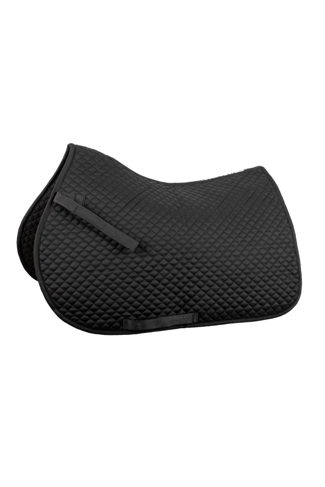 Back on Track "Mathilda" Jump Basic Saddle Pad In Black - Full