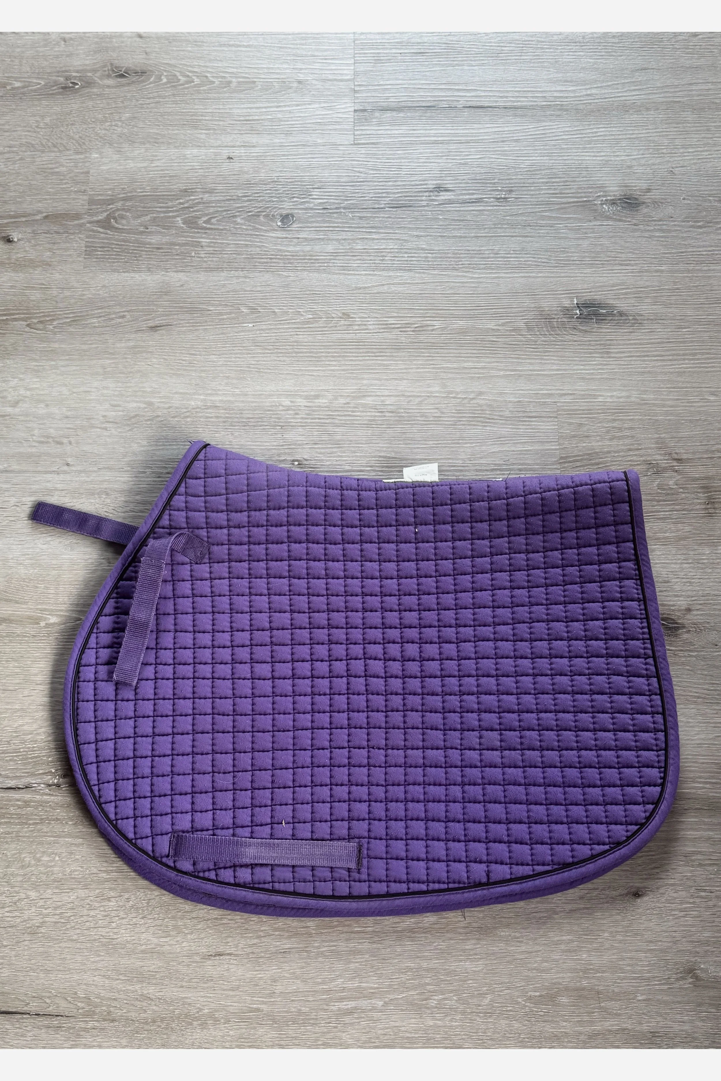 PRI Quilted Saddle Pad In Purple - AP