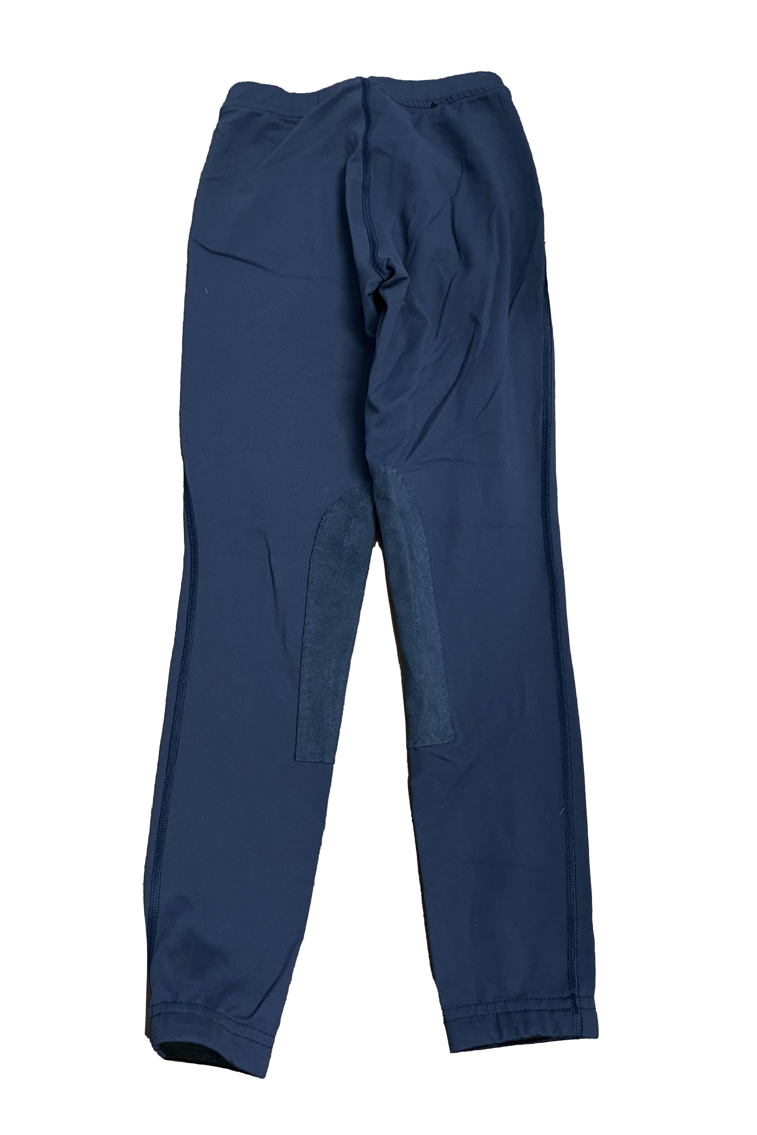 Kerrits Flow Rise Performance Tight In Dark Blue - Kids Medium - 2nd Round Equestrian