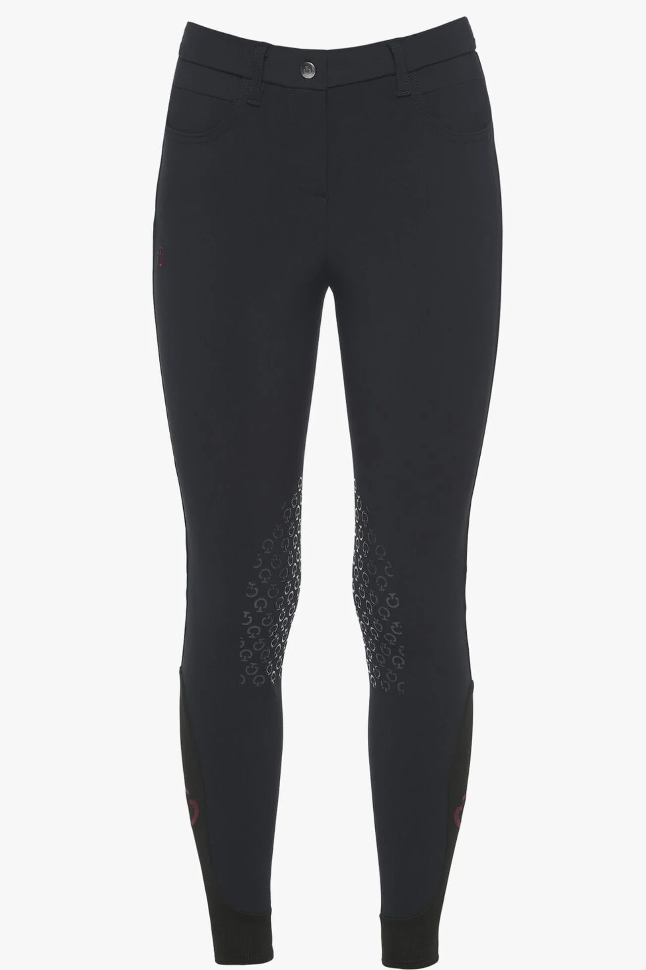 CAVALLERIA TOSCANA GIRL'S JUMPING KNEE GRIP BREECH IN NAVY