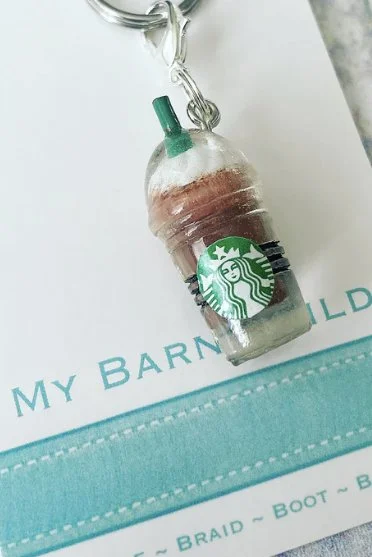 My Barn Child Bridle Charm: FRAPUCCINO