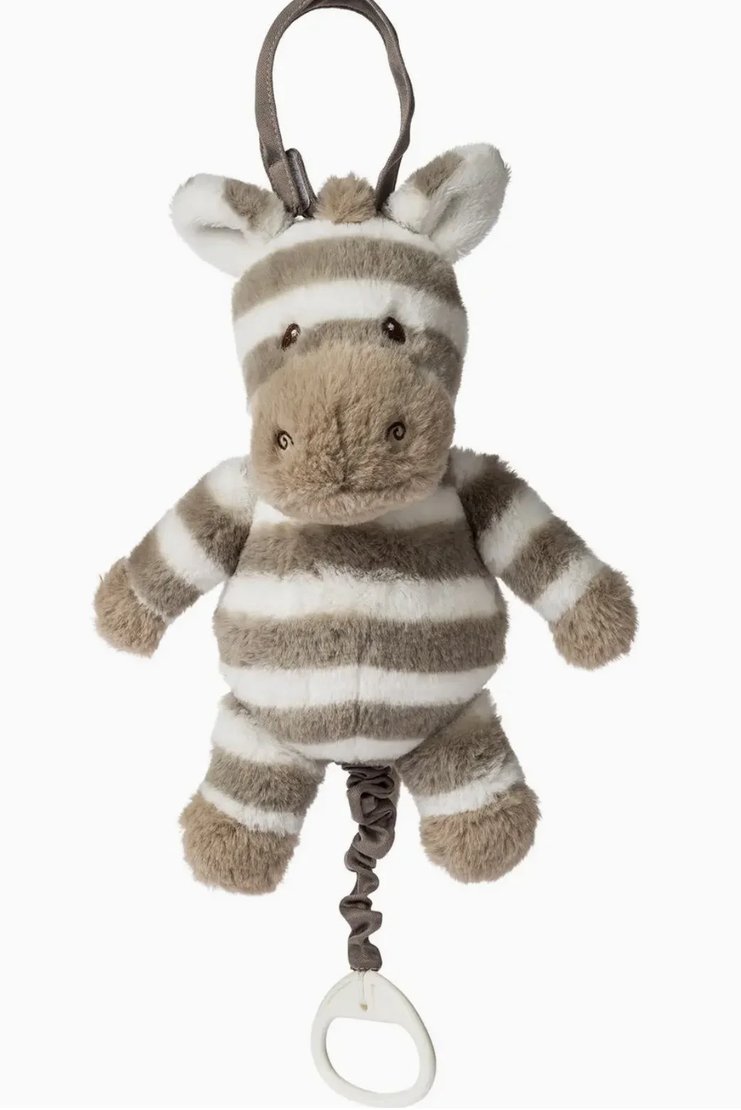 Plush Zebra Musical Pull Toy
