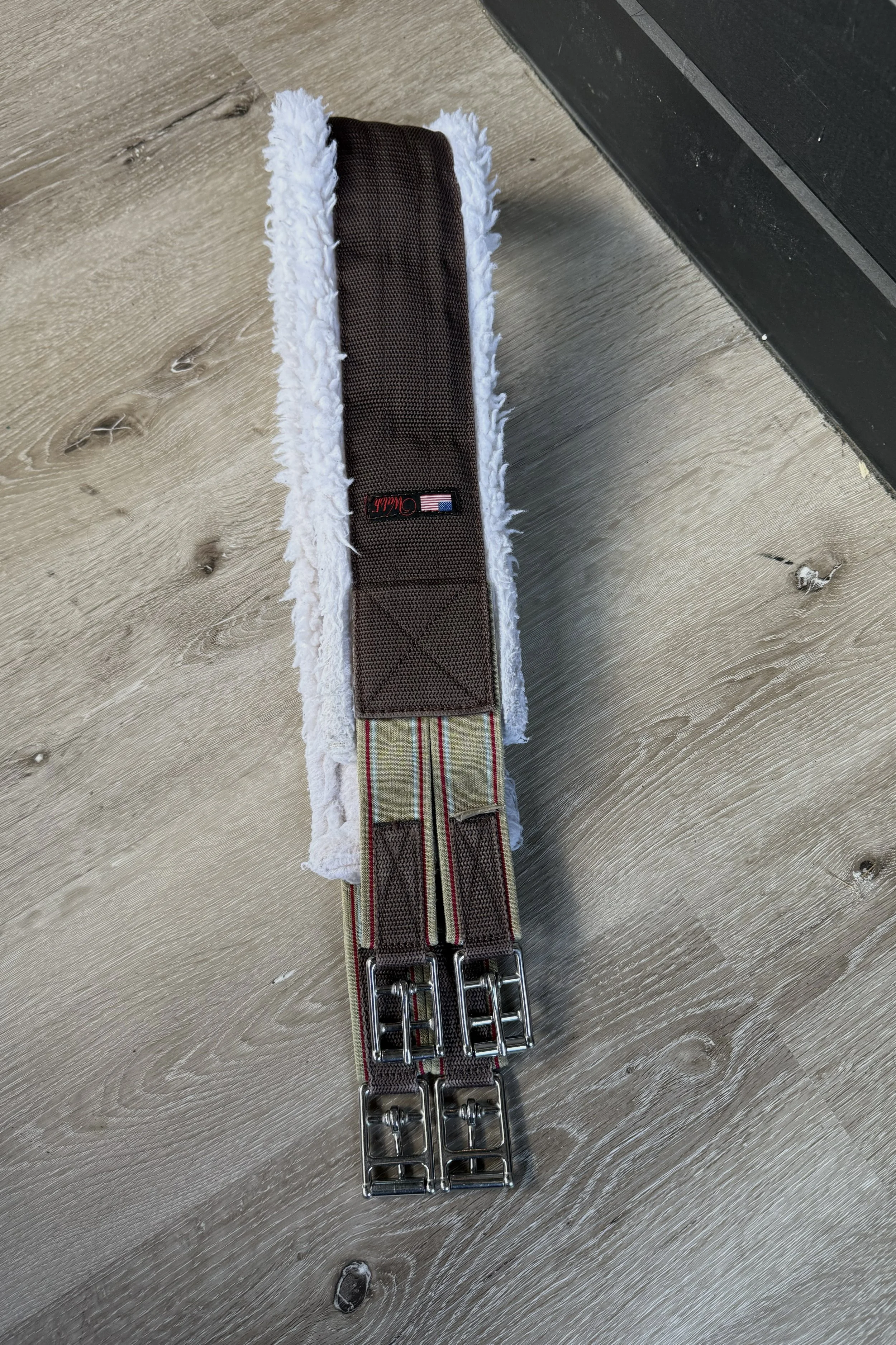 Walsh Fleece Girth In Brown - 48"