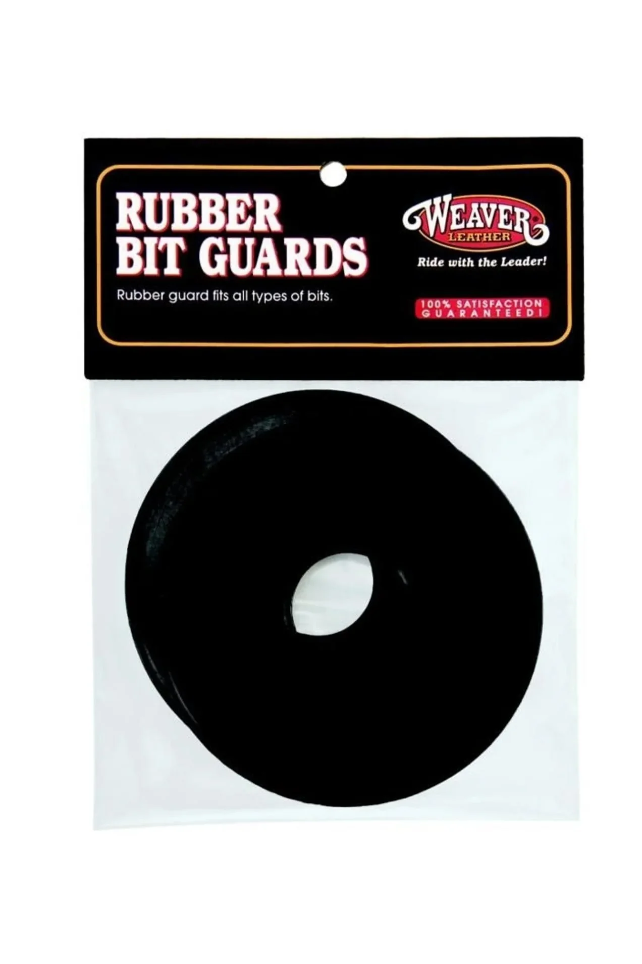 Weavers Rubber Bit Gaurds In Black