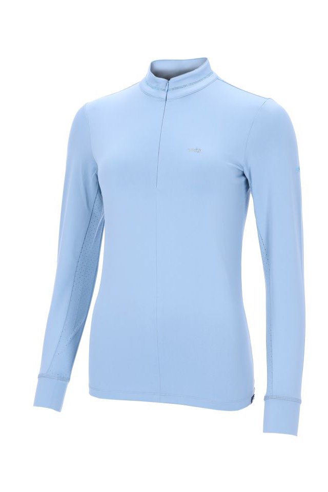 Schockemohle Sports Peppa  Functional Shirt In Milkey Blue
