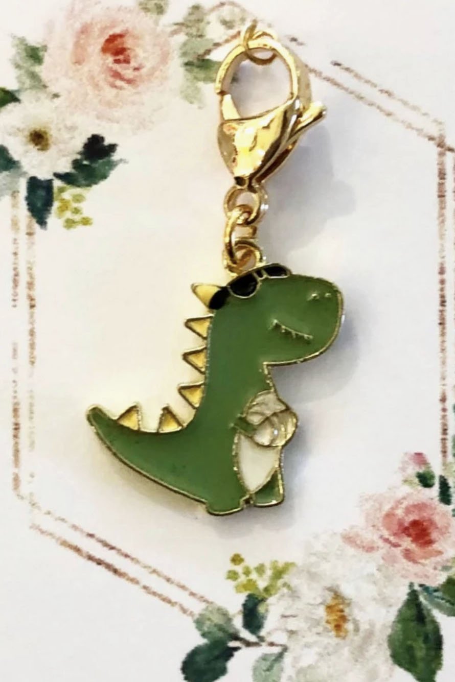 The Blissful Equestrian Bridle Braid Charm - Cool Dino - 2nd Round Equestrian