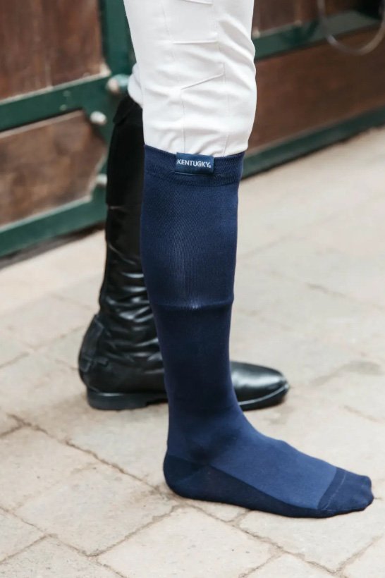 Kentucky Horsewear Achilles Gel Socks In Navy - 2nd Round Equestrian