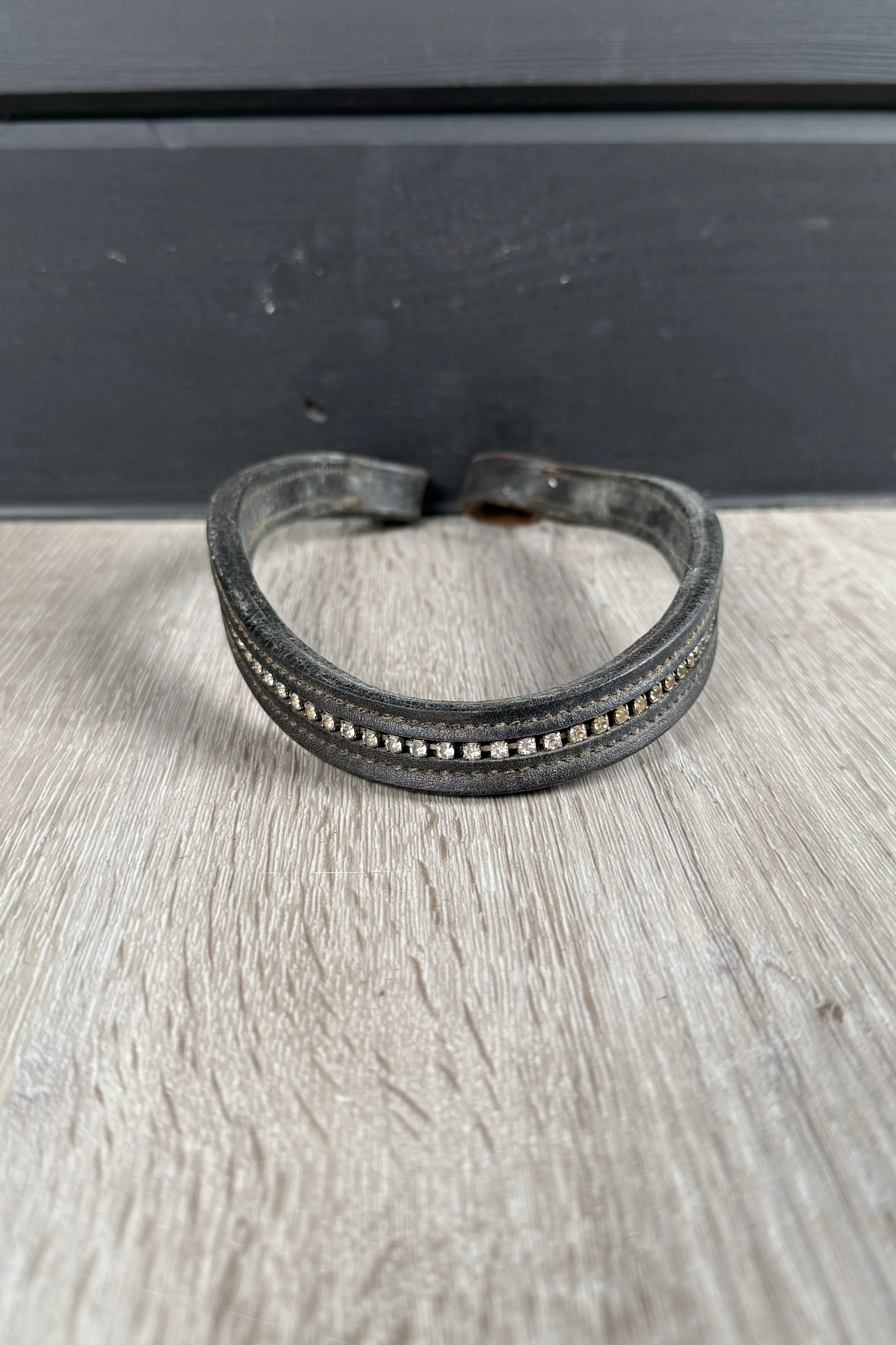 Passier Wave Bling Browband In Black - Oversize