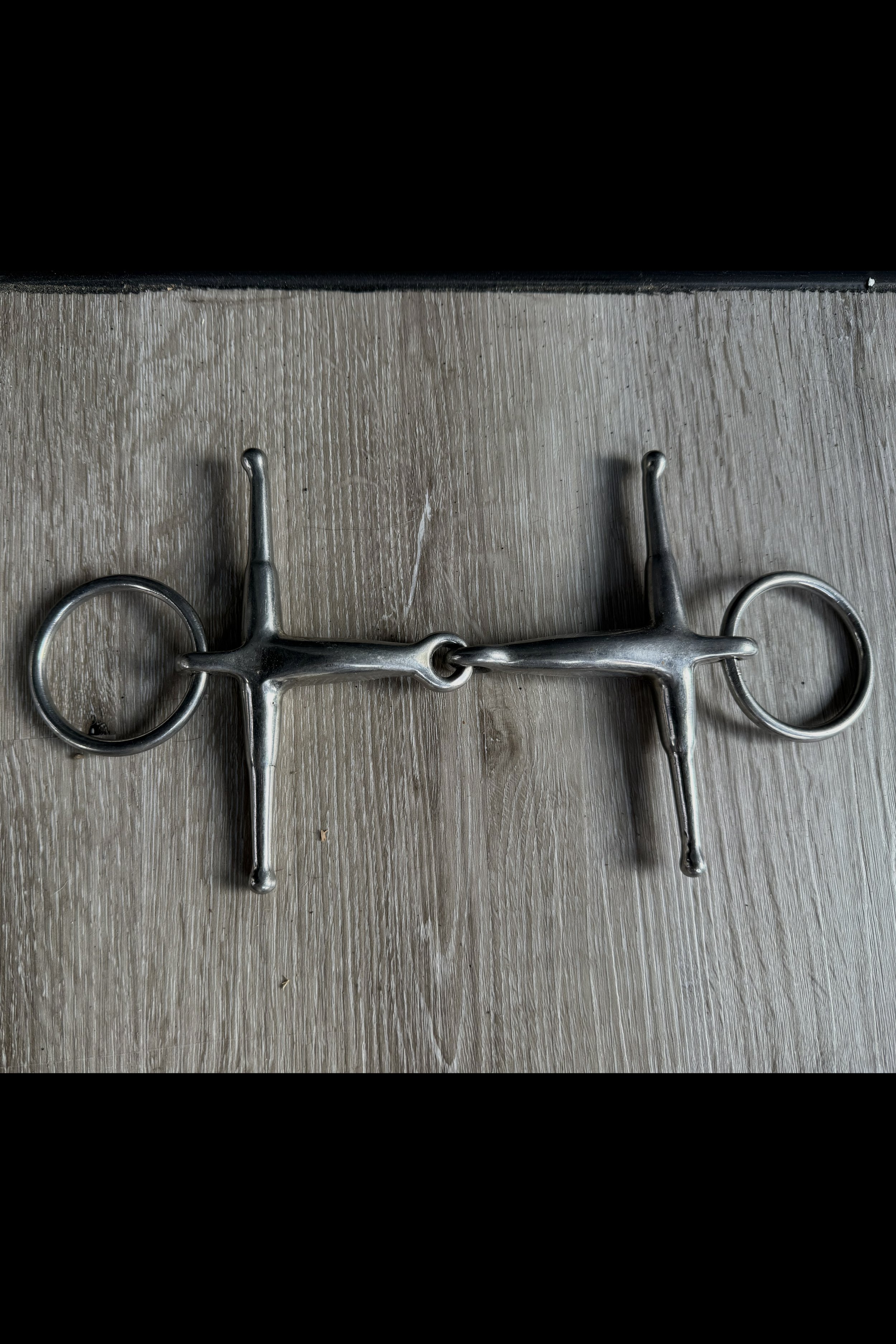 Korsteel Stainless Steel Jointed Fulmer Snaffle Bit - 5"