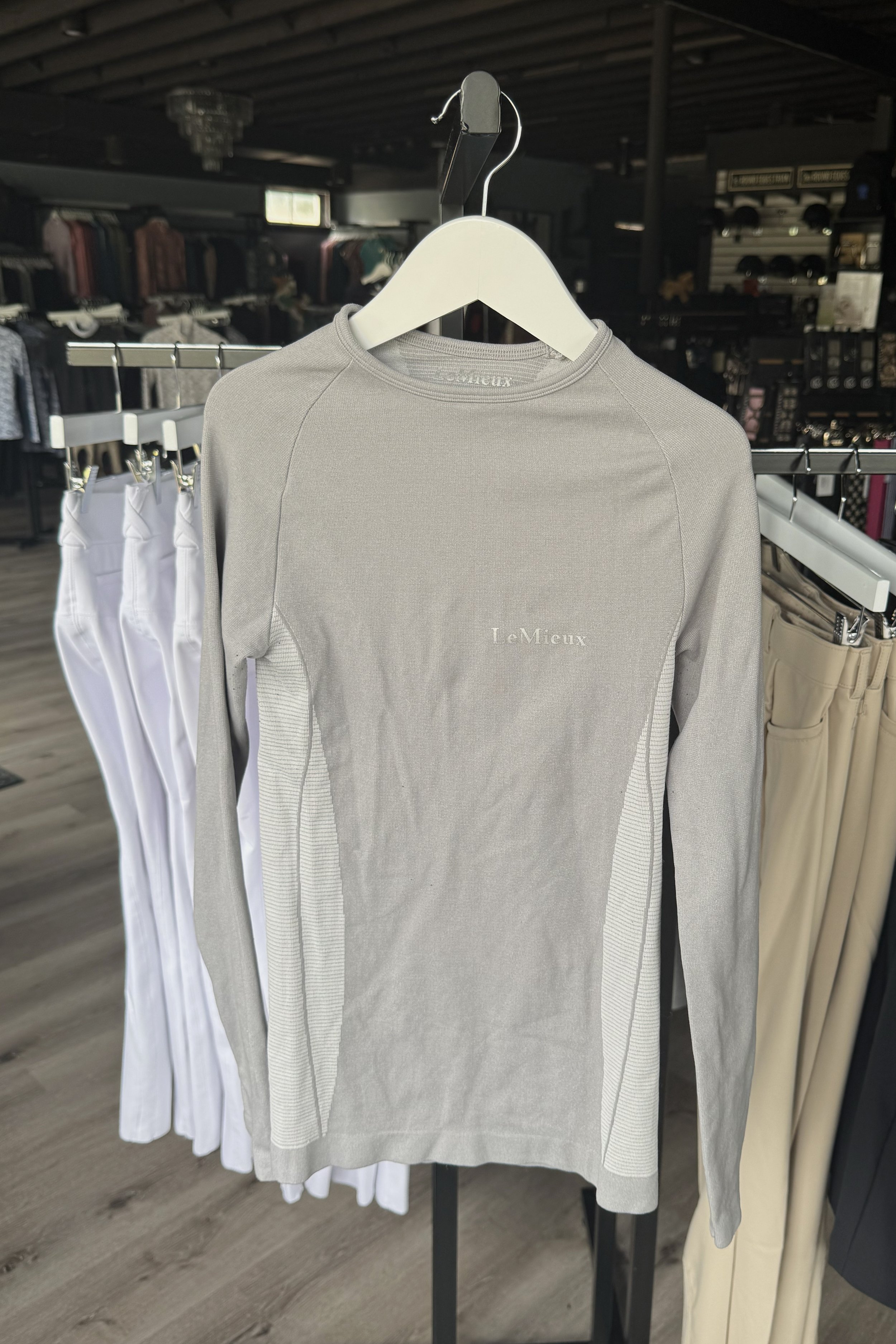 Lemieux Brittany Long Sleeve In Grey - XS