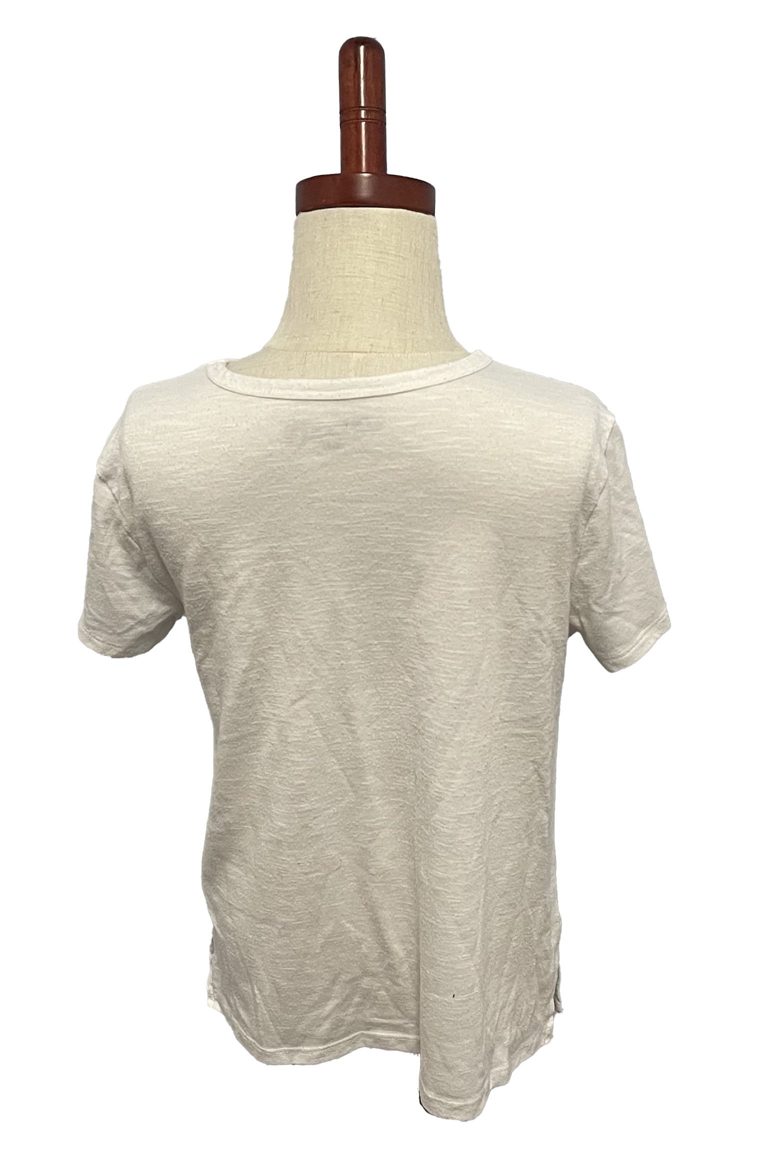 Mudd Short Sleeve Tee In White - Kids Medium - 2nd Round Equestrian