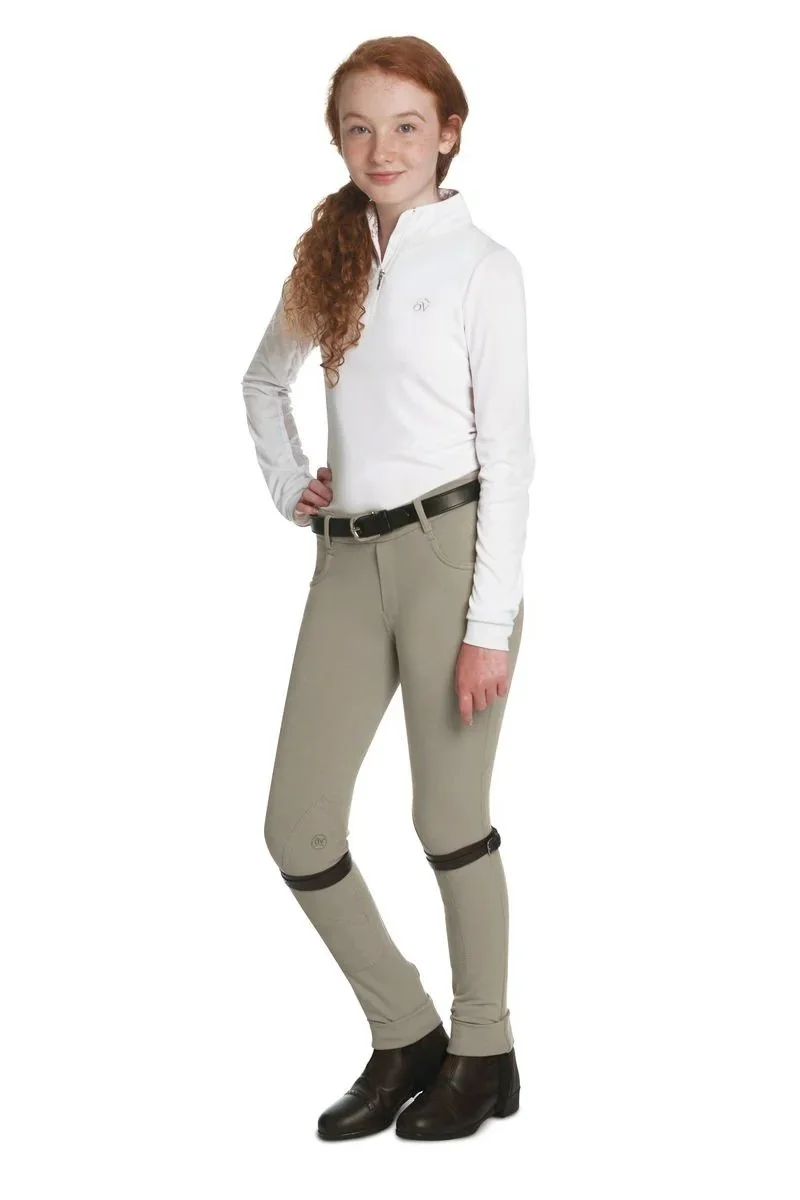 Ovation Softflex Jods In Tan - Kids Medium (10)