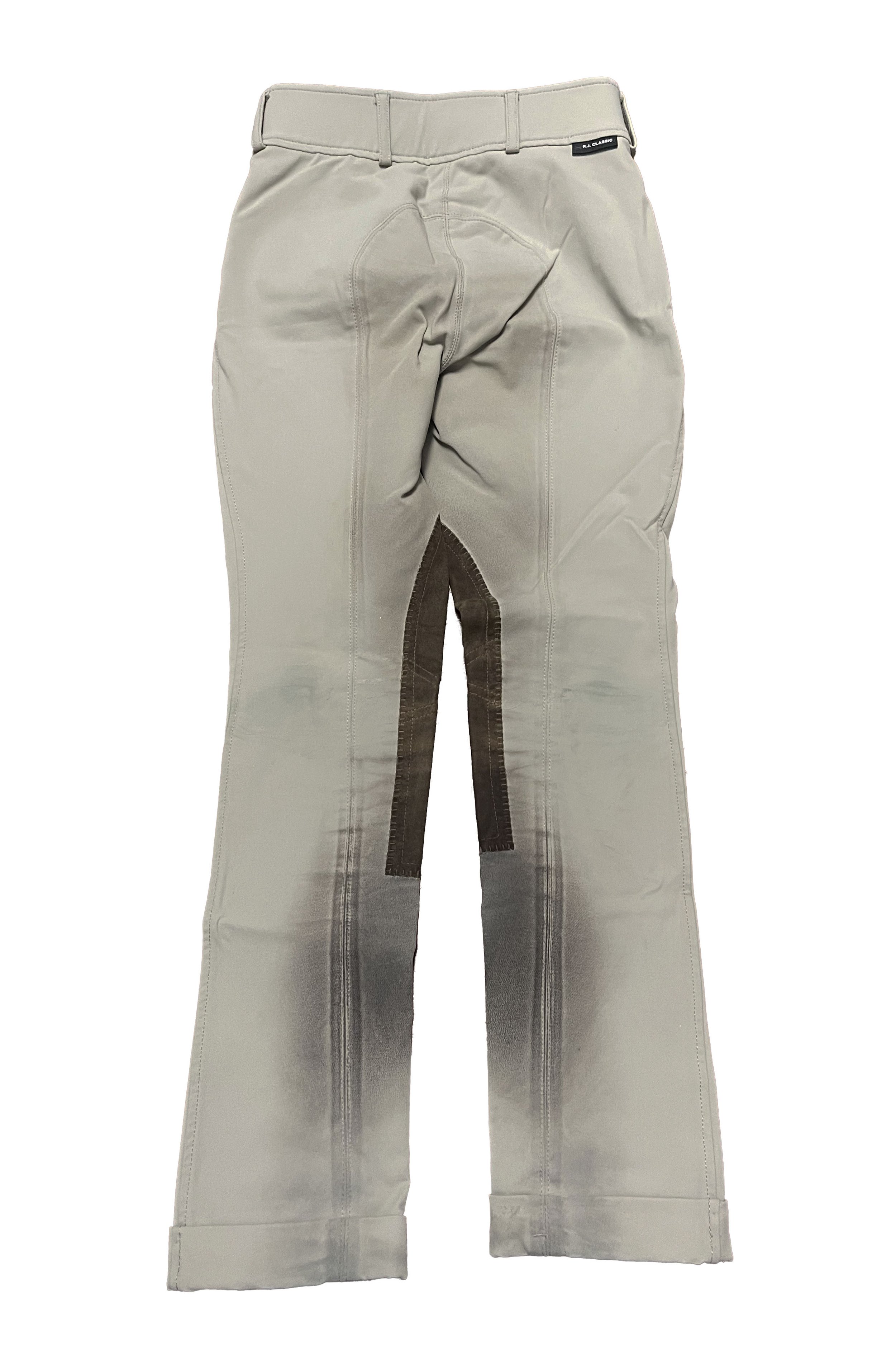 RJ Classics Collette Jods In Tan - Kids 12R - 2nd Round Equestrian