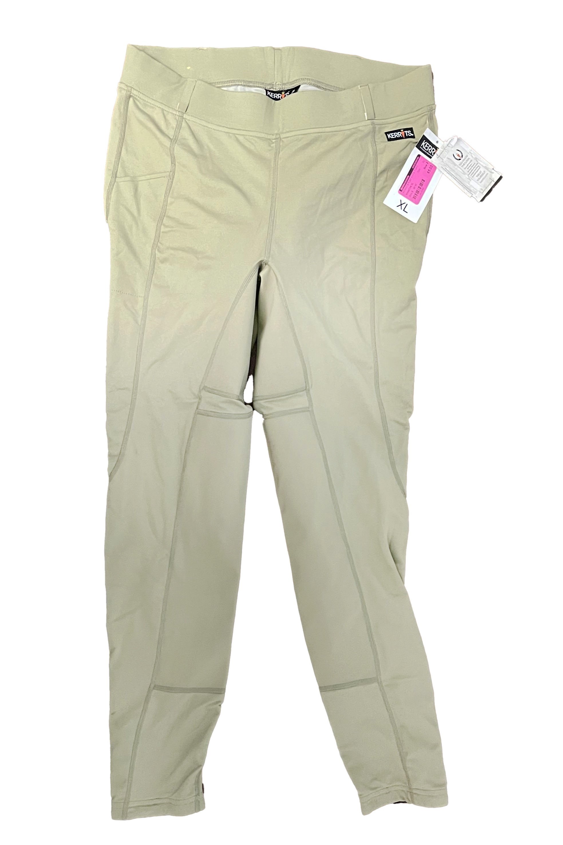 Kerrits Flex 3.0 Full Seat Tights In Tan - XL - 2nd Round Equestrian