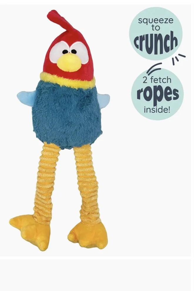 Huxley & Kent Dog Toy - Lankies Red Rooster Dog Toy