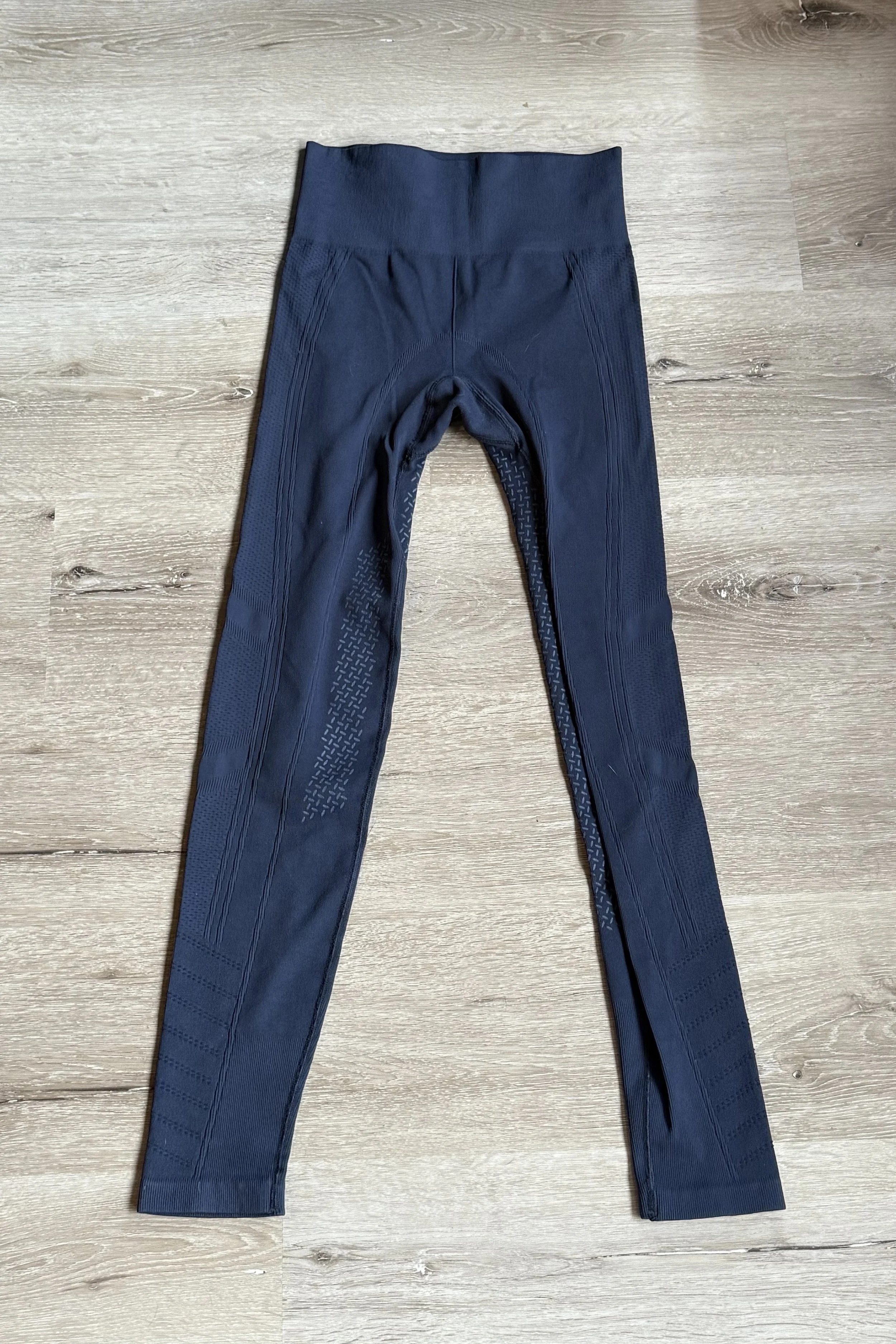 Goode Rider Full Seat Tights In Navy - Medium