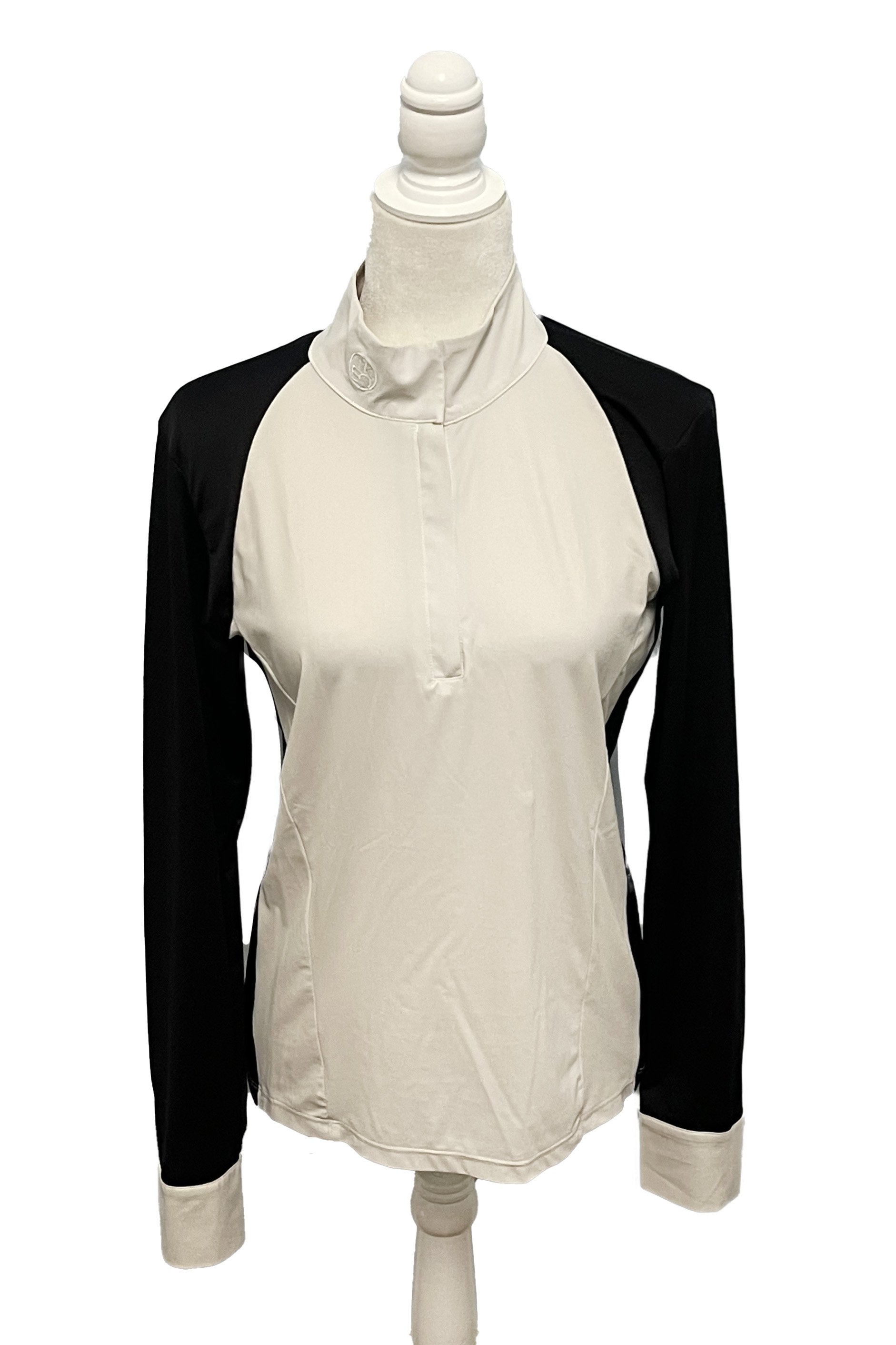 TKEQ The 'SLOAN' Competition Shirt In Black & White - Large
