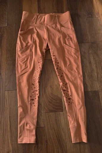 Equestriess Atelier Breeks Breeches -Full Seat- Size Large in Burnt Orange