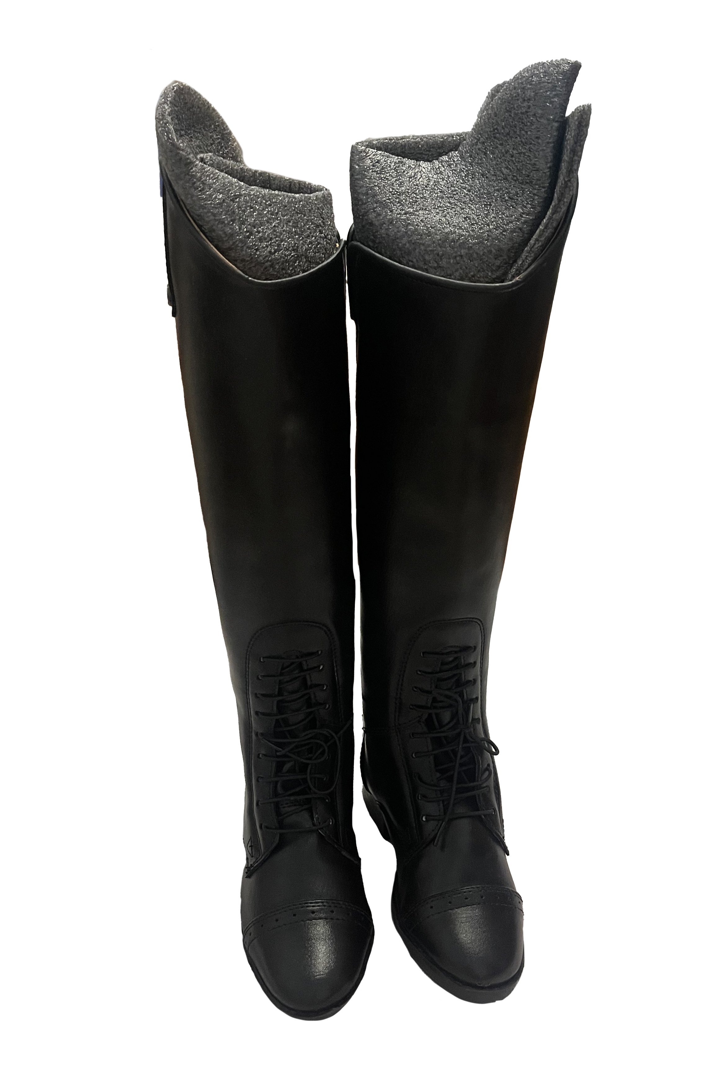 Equistar All Weather Synthetic Field Boot In Black - Kids 3 - 2nd Round Equestrian