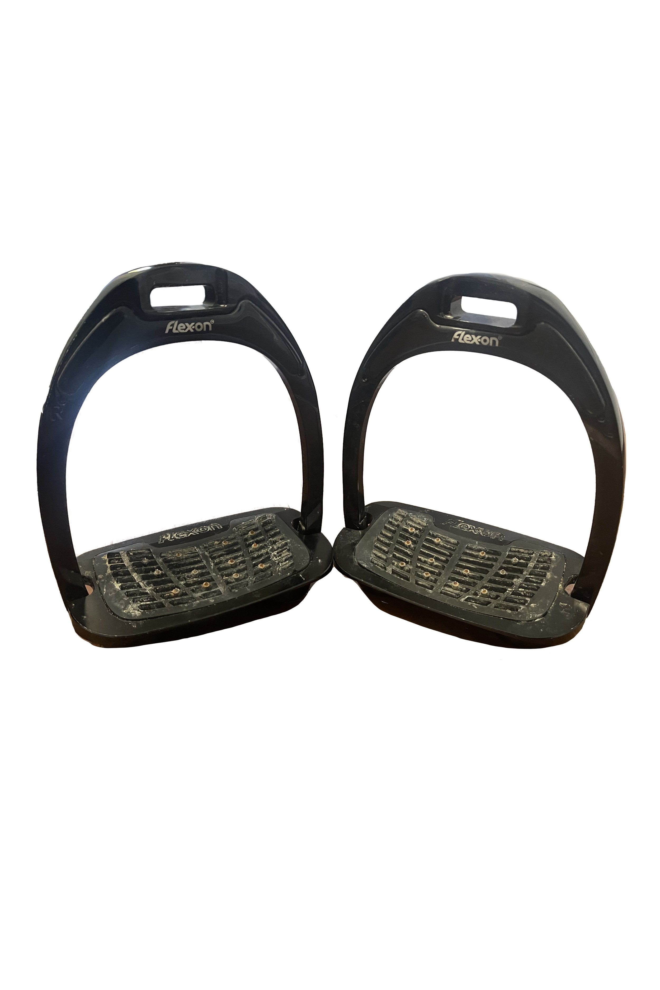 Flex On Aluminum Shock Absorbing With Incline Stirrups In Black - 2nd Round Equestrian