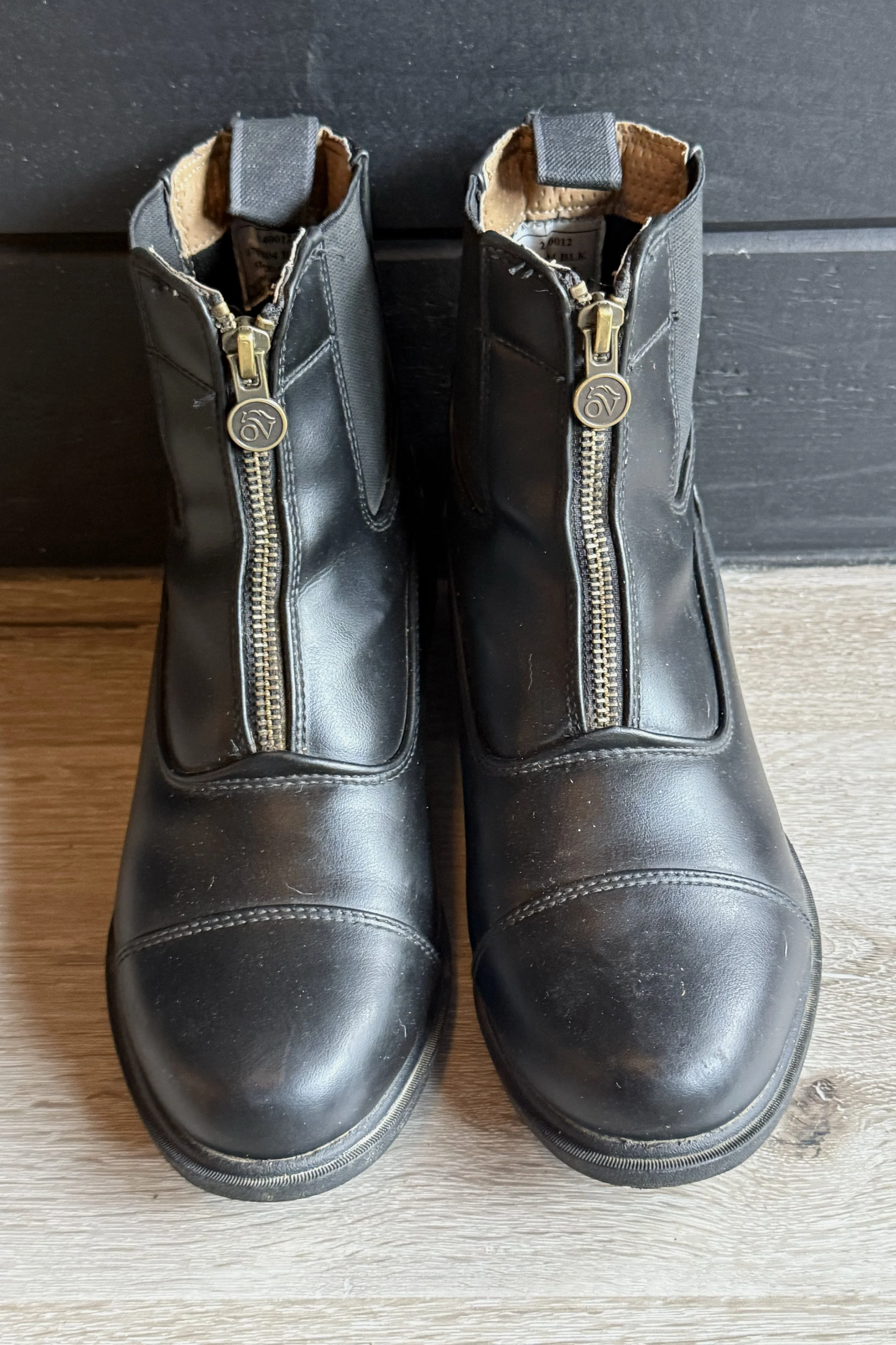 Ovation Quantum Paddock Boots In Black - Kids 4