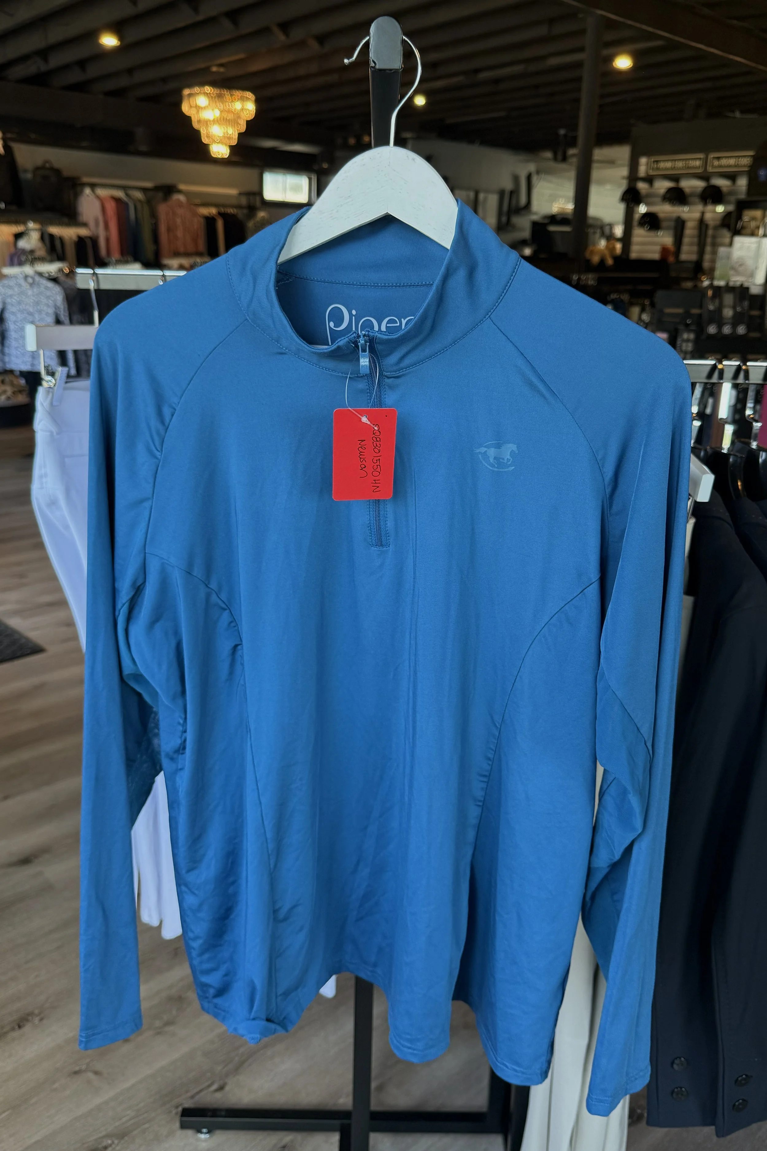 Smarpak Piper Long Sleeve Sunshirt In Royal Blue - XXL