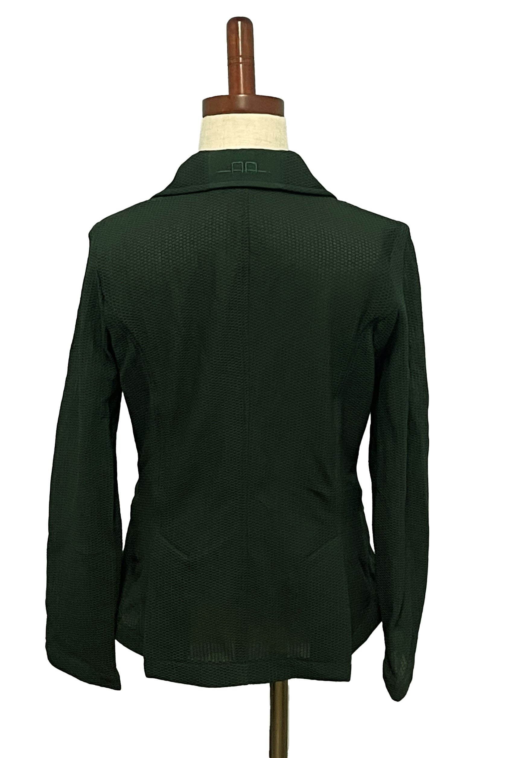 AA Motionlite Competition Jacket In Green - Kids 9-10 - 2nd Round Equestrian
