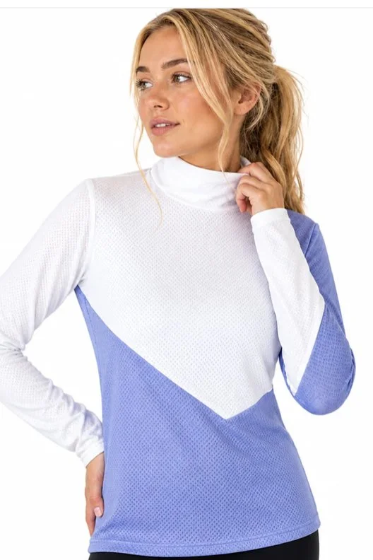 MILLBROOK The Ascent Contoured Top In Sky Blue