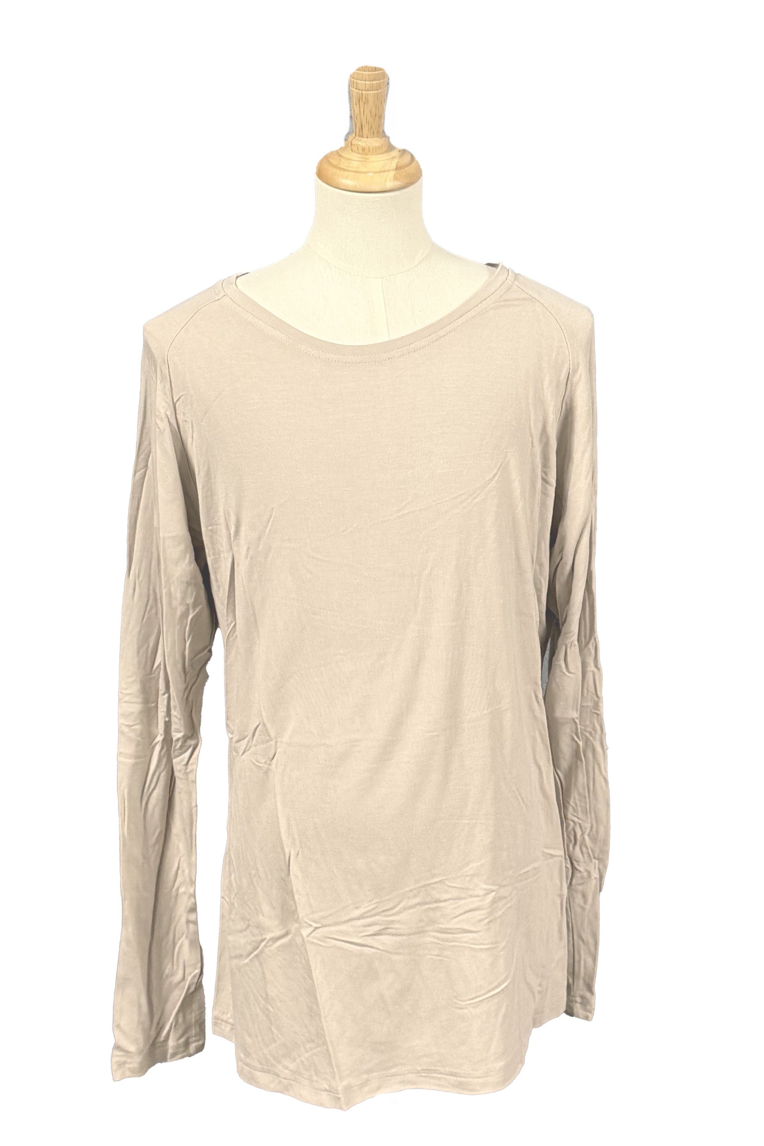 Street & Saddle Milton Menasco Trail Base Layer Top In Sand - XL