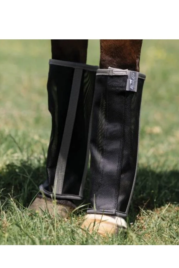 Professional's Choice Deluxe Fly Boots In Black