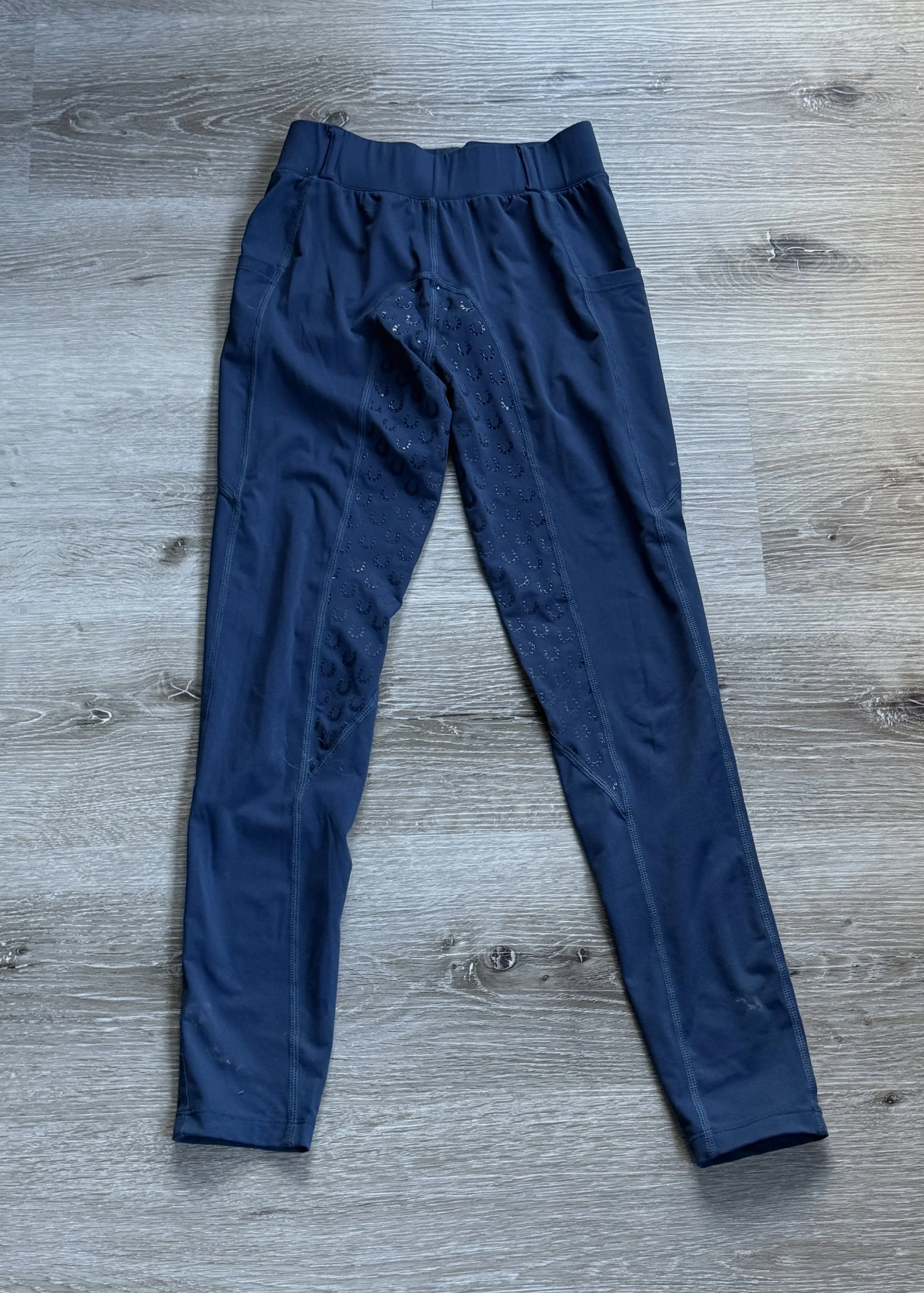 FitsT4 Sports Full Seat Tights In Dark Blue - XS