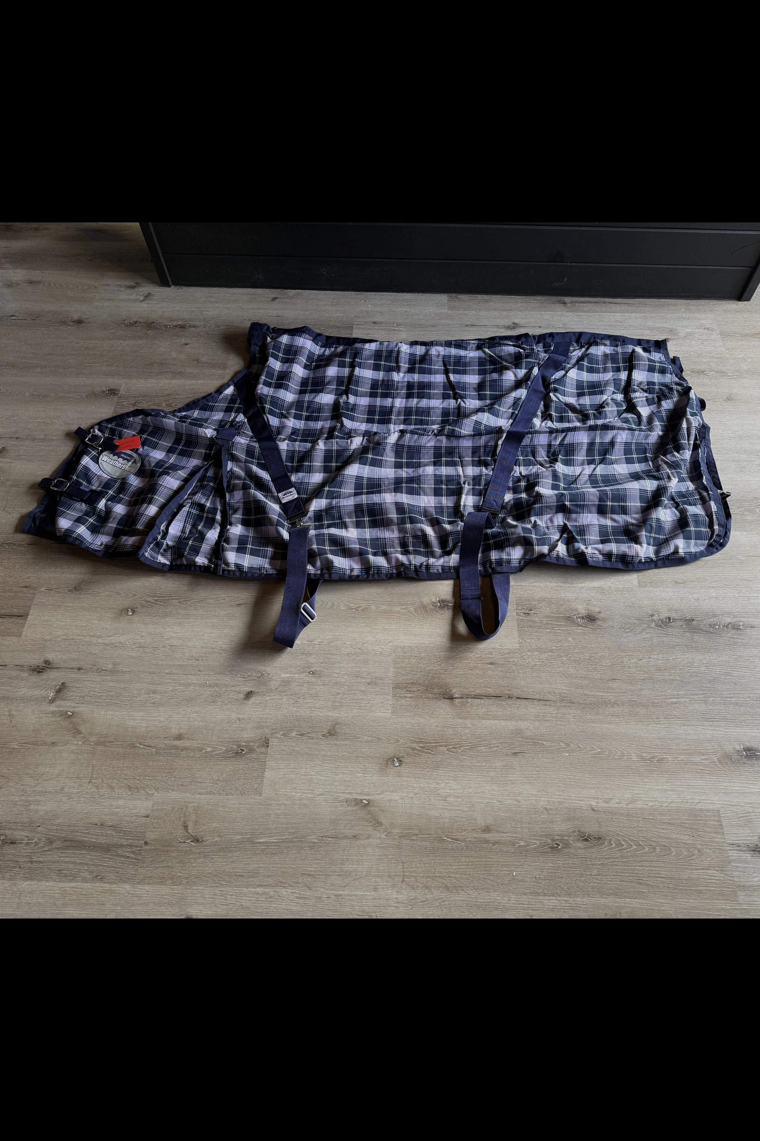 Weatherbeeta Guset Sheet In Purple Plaid - 75"