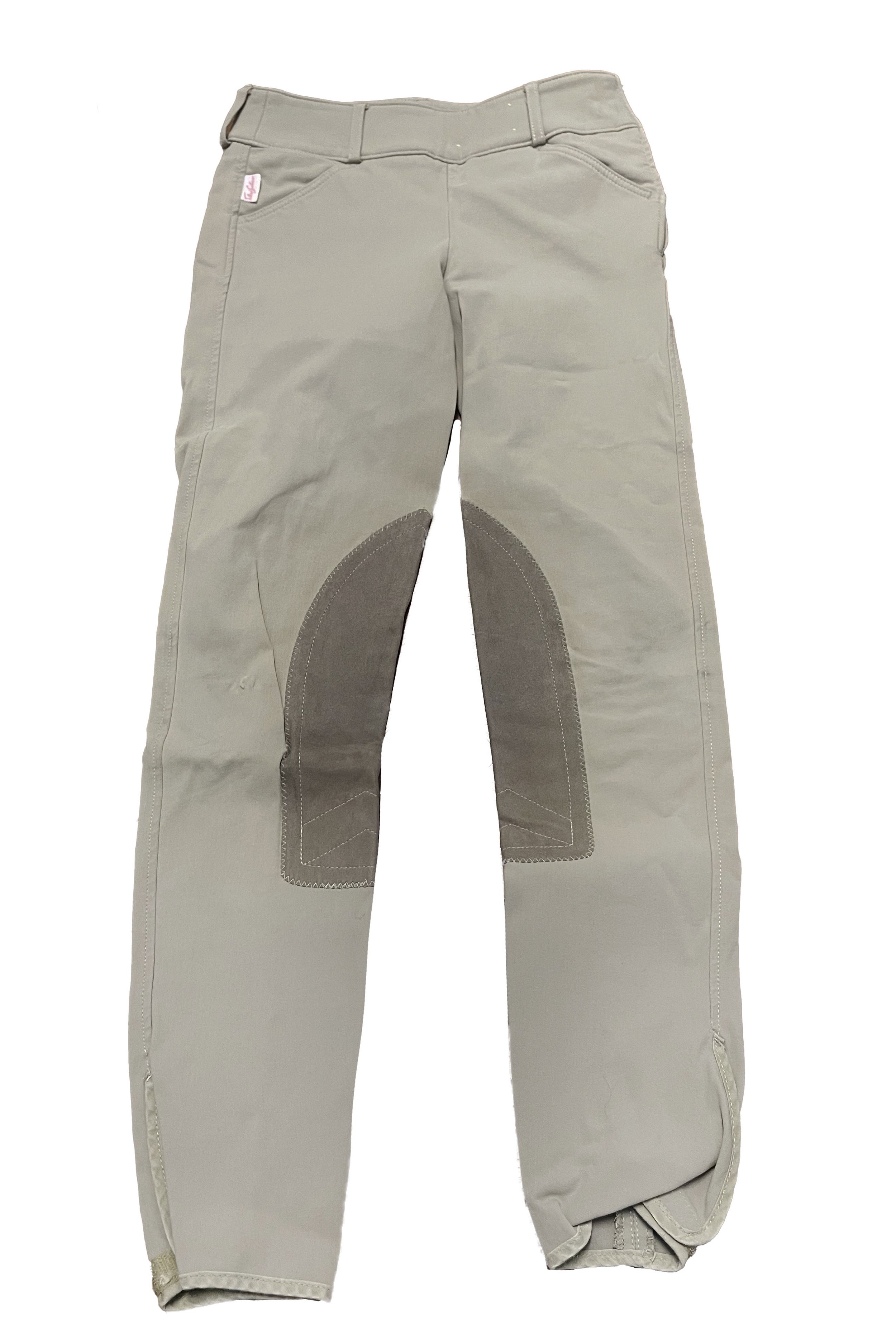Tailored Sportsman Trophy Hunter #1968 Knee Patch Breech In Tan - 24R - 2nd Round Equestrian