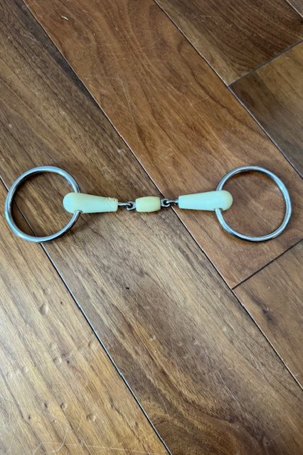 Happy Mouth Double Jointed Loose Ring Bit - 5"