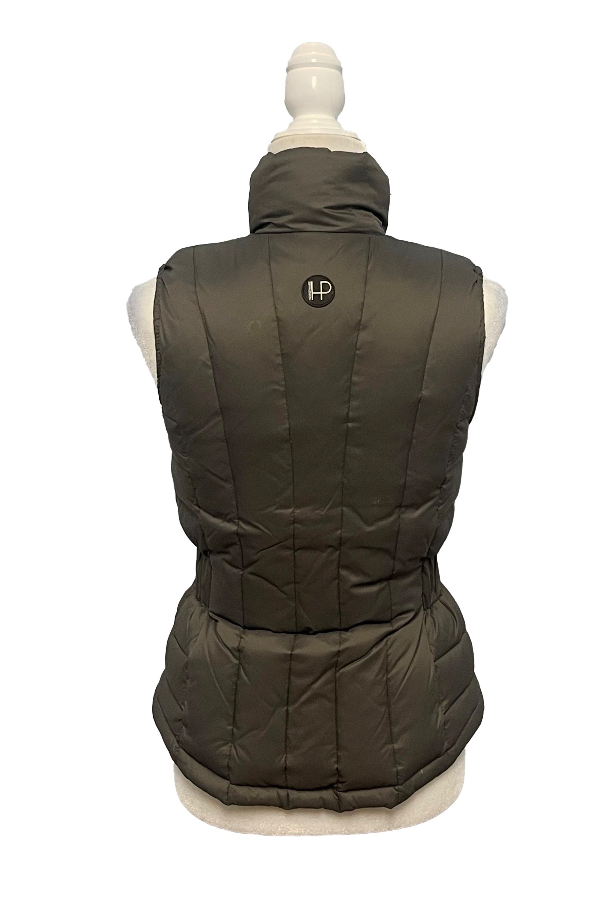 Horseware Platinum Down Puffer Vest In Grey With Red Trim - XS - 2nd Round Equestrian
